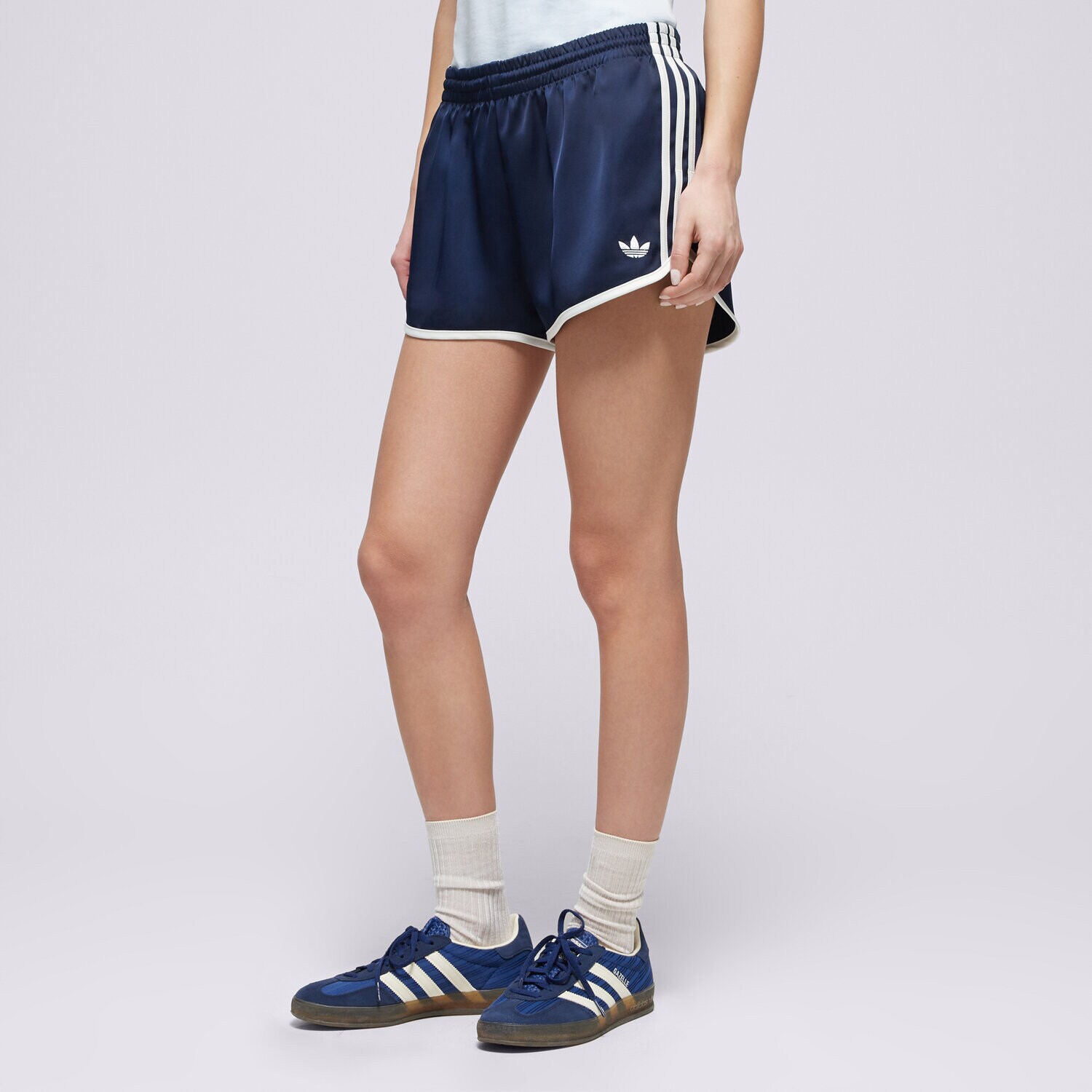 Damen Shorts ADIDAS SHORTS 3S SPRNTR SHORT KC9007 Dunkelblau