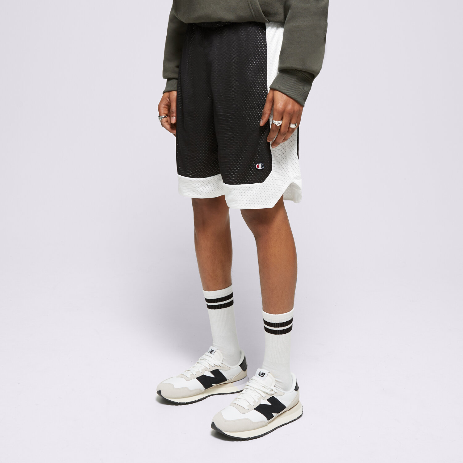Herren Shorts CHAMPION SHORTS BERMUDA 219935KK001 Schwarz
