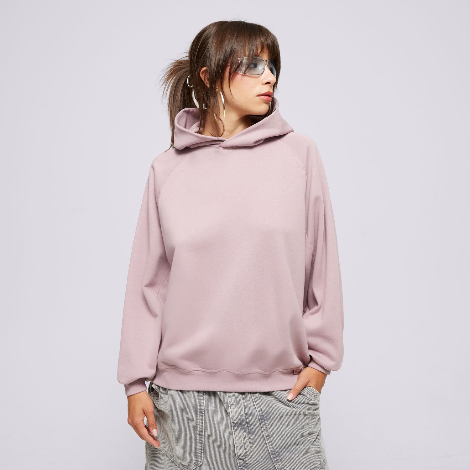 Damen CHAMPION SWEATSHIRT Z KAPTUREM-ECO FUTURE E10001PS162 Violet