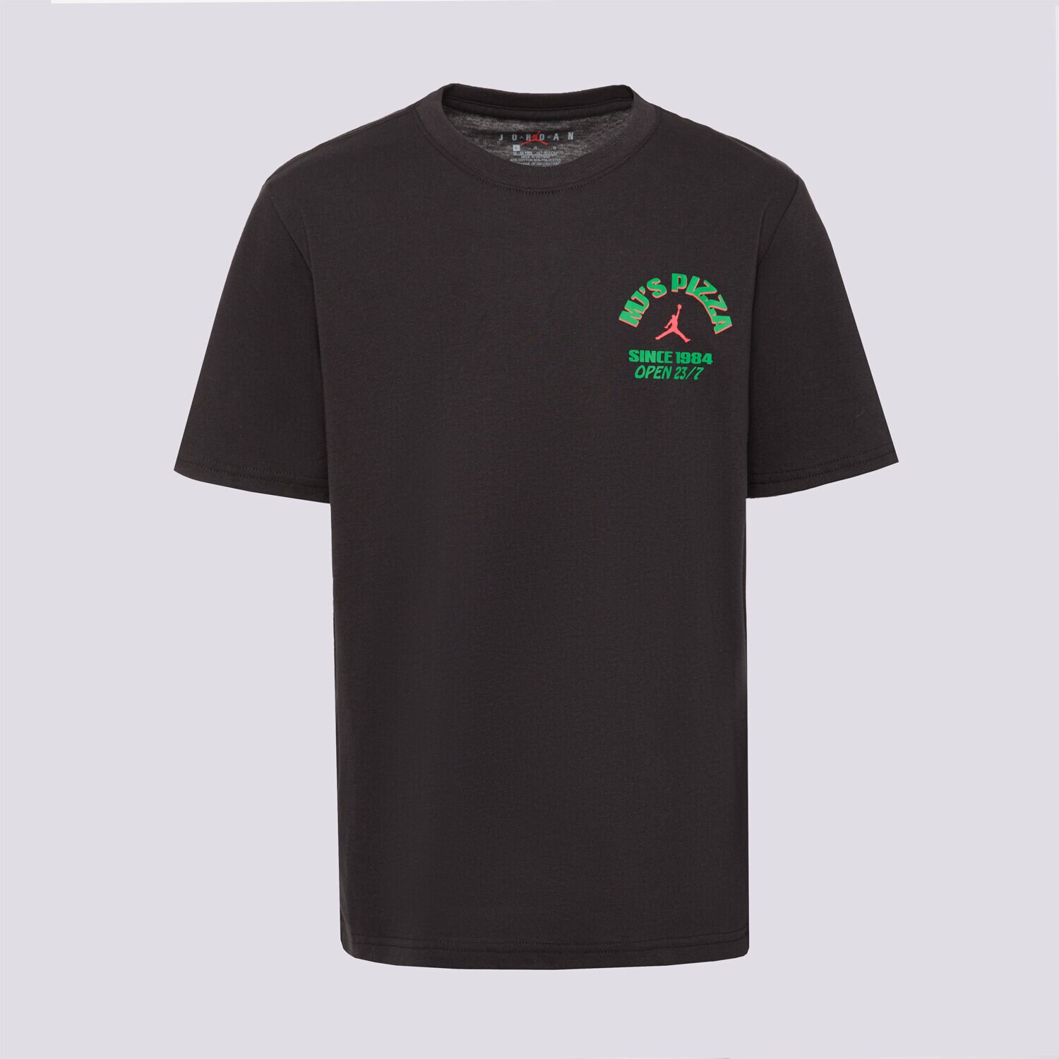 Kinder T-Shirt JORDAN T-SHIRT PIZZA 95F749-023 Schwarz