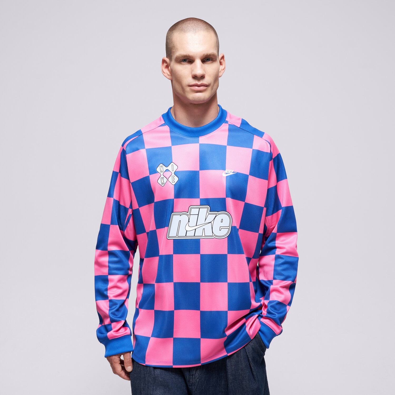 Herren T-Shirt NIKE T-SHIRT M NK CLUB GOALIE TOP AWAY FTBL II4367-480 Multicolor