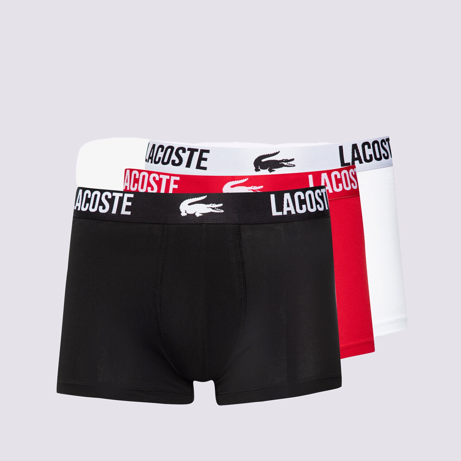 Herren Unterwäsche LACOSTE BOXERSHORTS LACOSTE 3 PACK BOXER SHORTS 5H3321.TR2 Multicolor