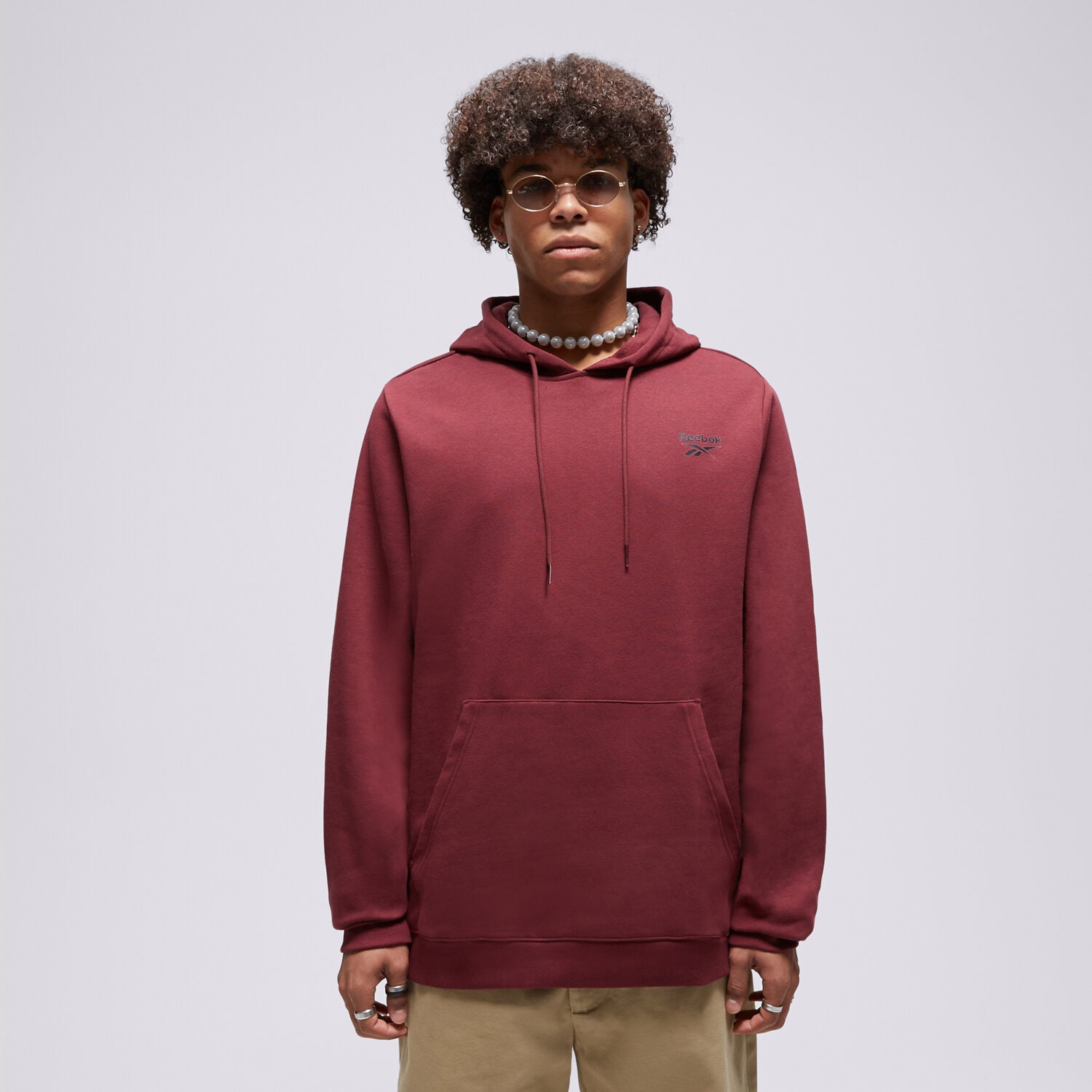 Herren REEBOK SWEATSHIRT REEBOK ID FLEECE OTH 100071336 Dunkelrot