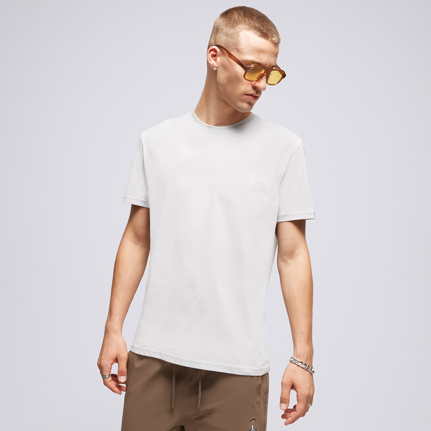 Herren T-Shirt ALPHA INDUSTRIES T SHIRT AIR FORCE 138505666 Weiß