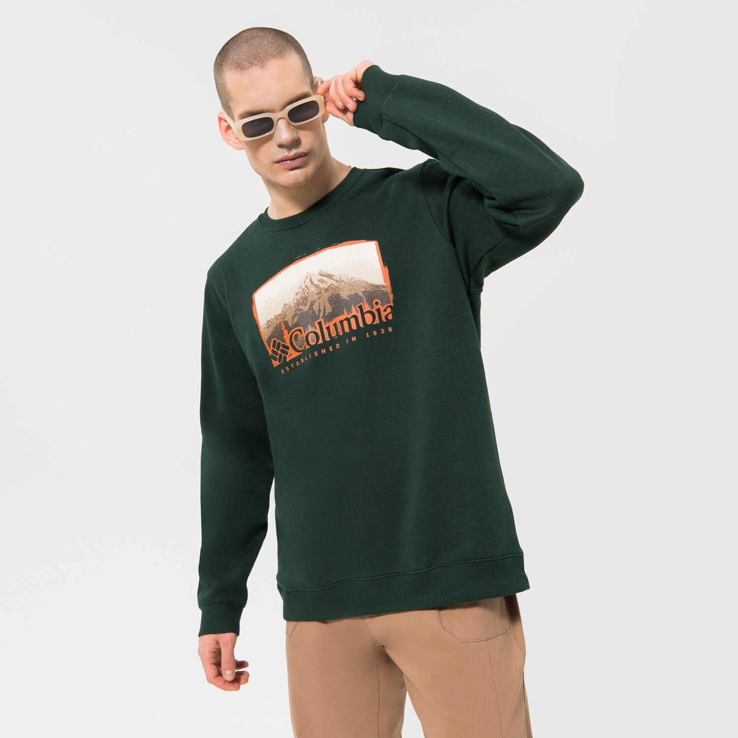 Herren COLUMBIA SWEATSHIRT HART MOUNTAIN™ GRAPHIC 1861631370 Multicolor