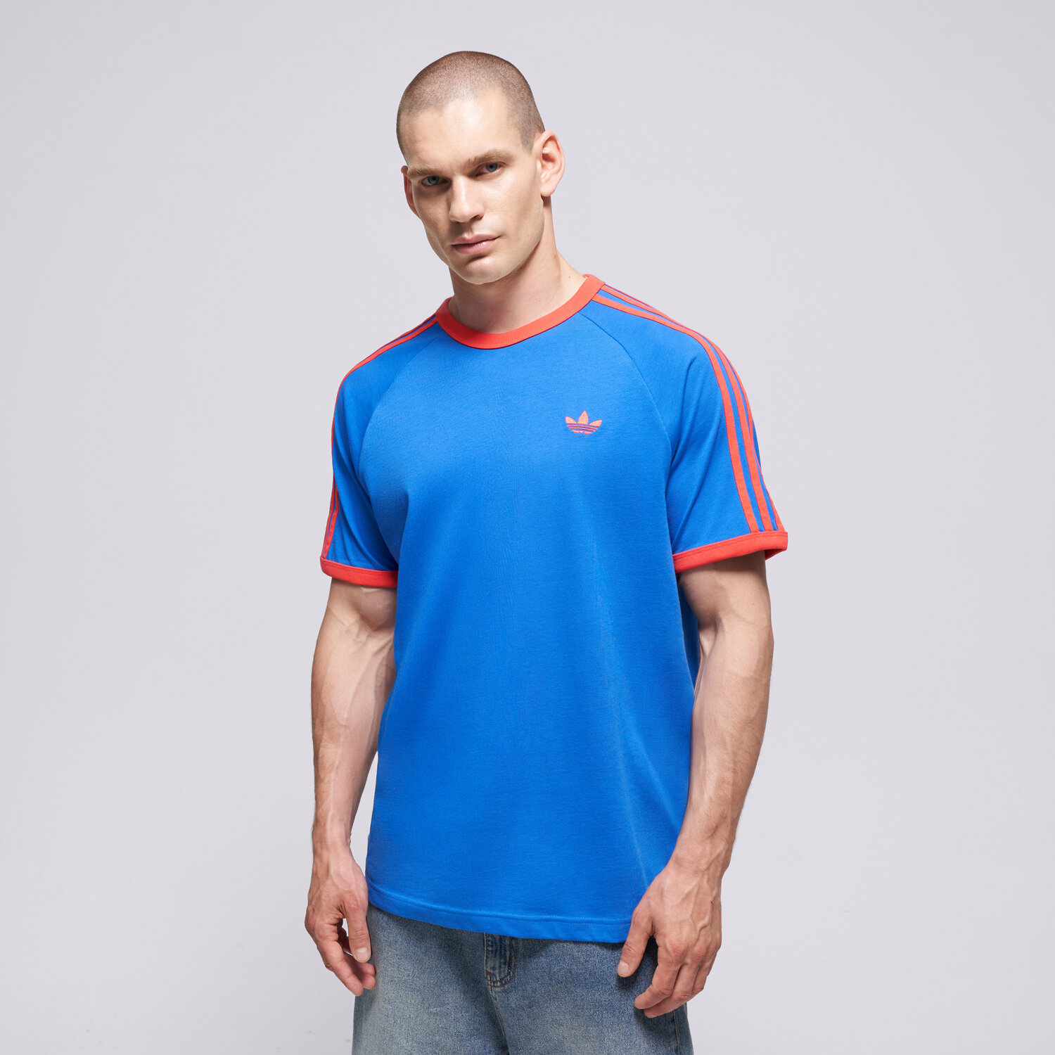Herren T-Shirt ADIDAS T-SHIRT 3S TEE KE3531 Blau