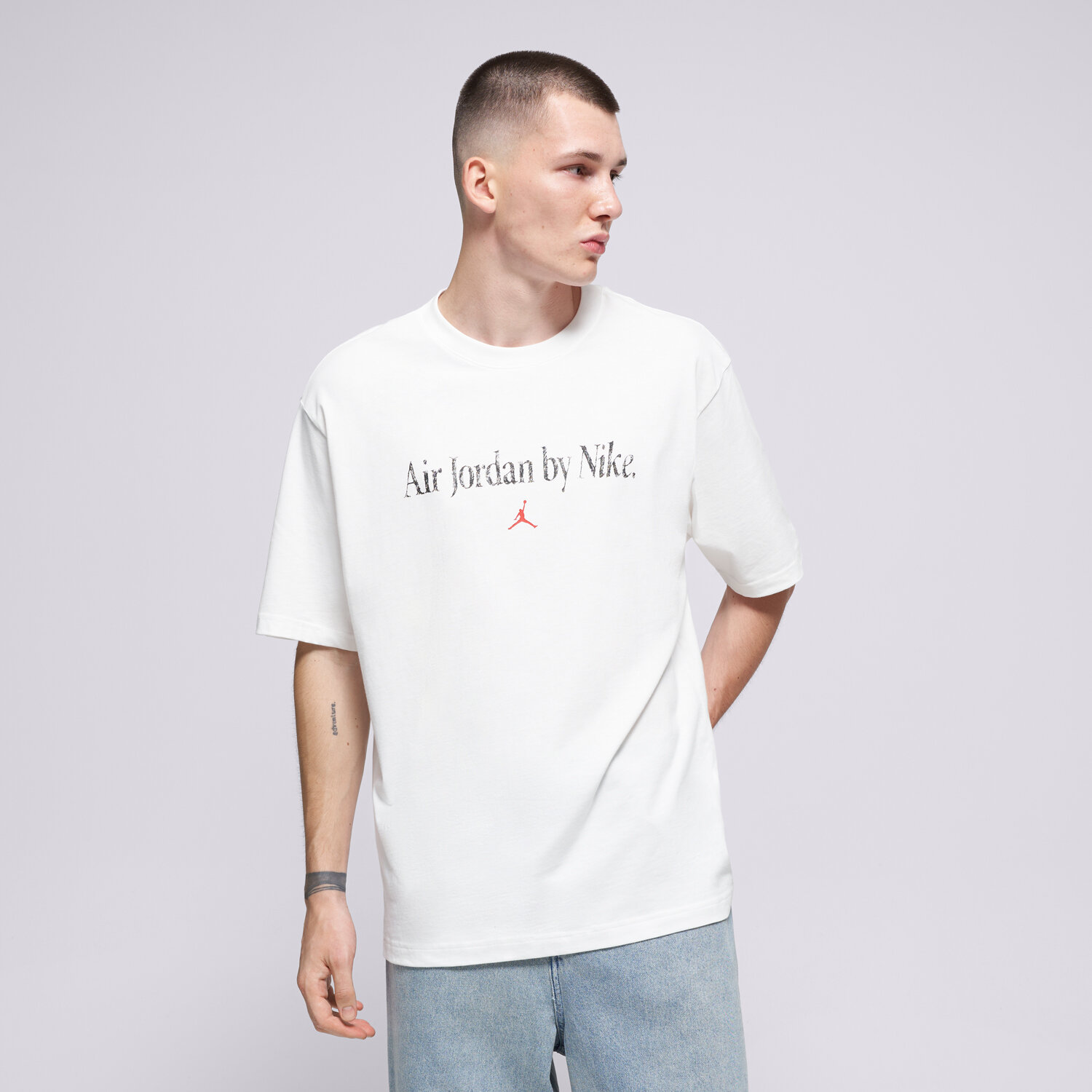 Herren T-Shirt JORDAN T-SHIRT M J BRK GX SNKR 85 SS CRW IX1576-100 Weiß