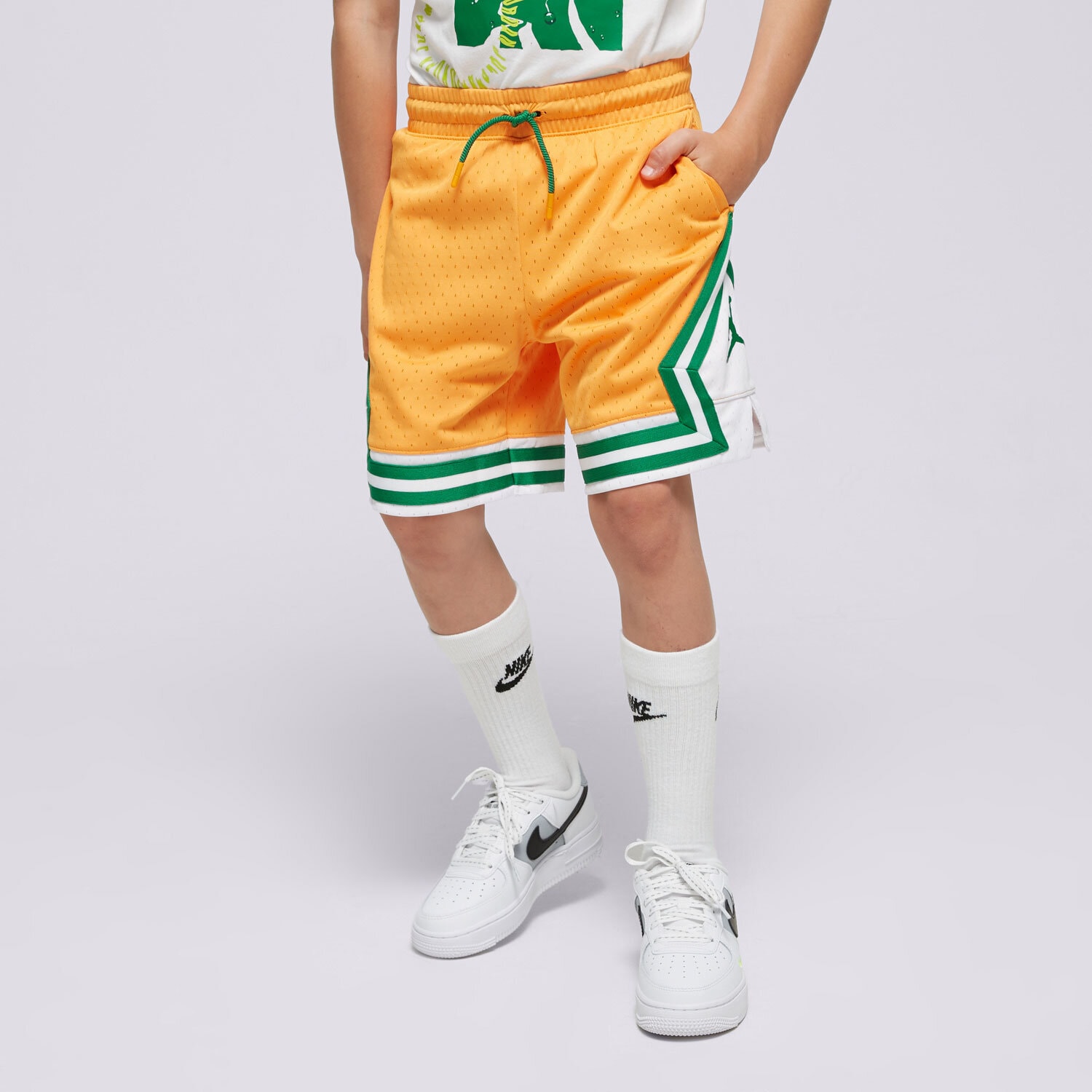 Kinder JORDAN SHORTS JDN AIR DIAMOND SHORT BOY 95B136-N67 Orange