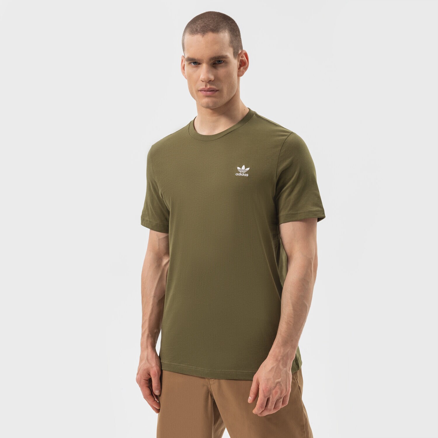 Herren T-Shirt ADIDAS T-SHIRT ESSENTIAL TEE H65673 Khaki