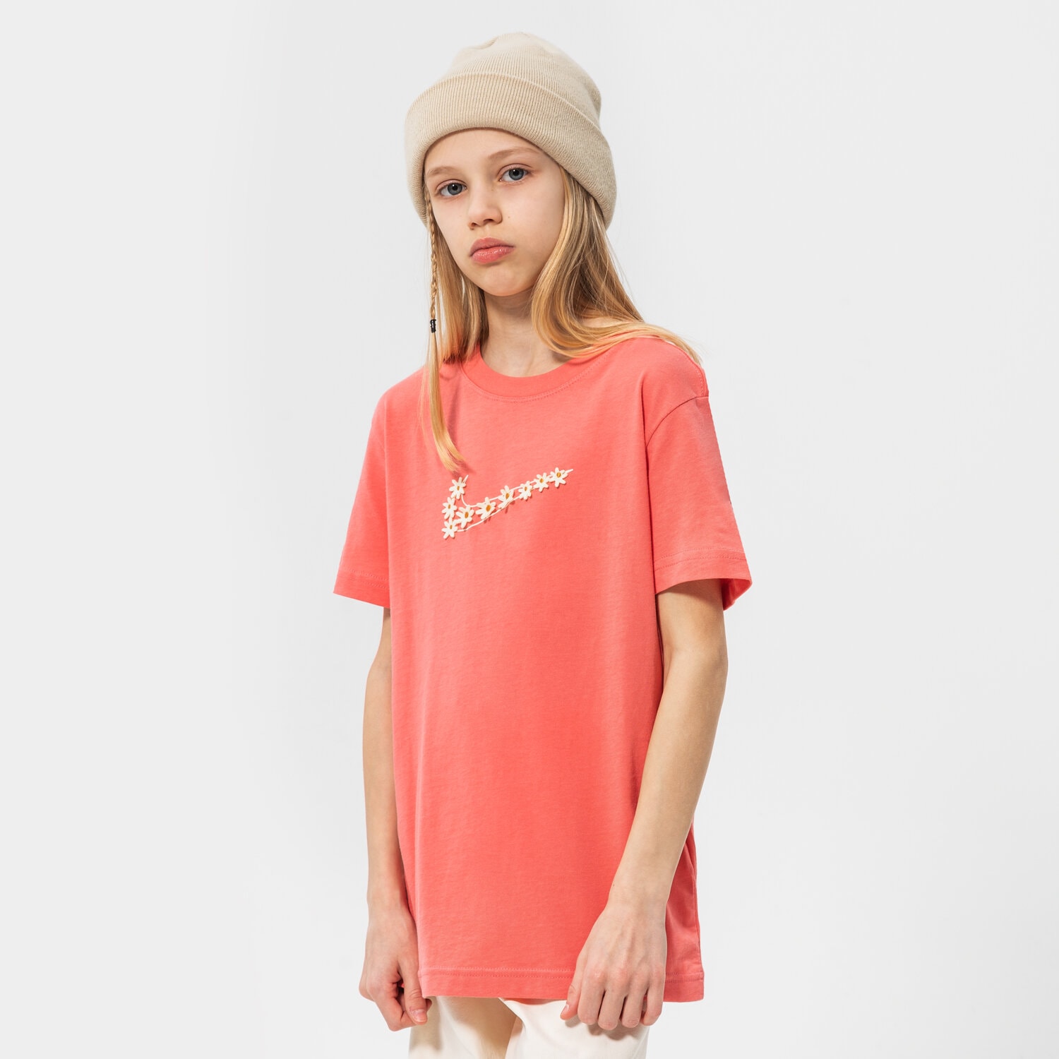 Kinder T-Shirt NIKE T-SHIRT G NSW TEE ENERGY BF GIRL DO1343-603 Dunkelrot