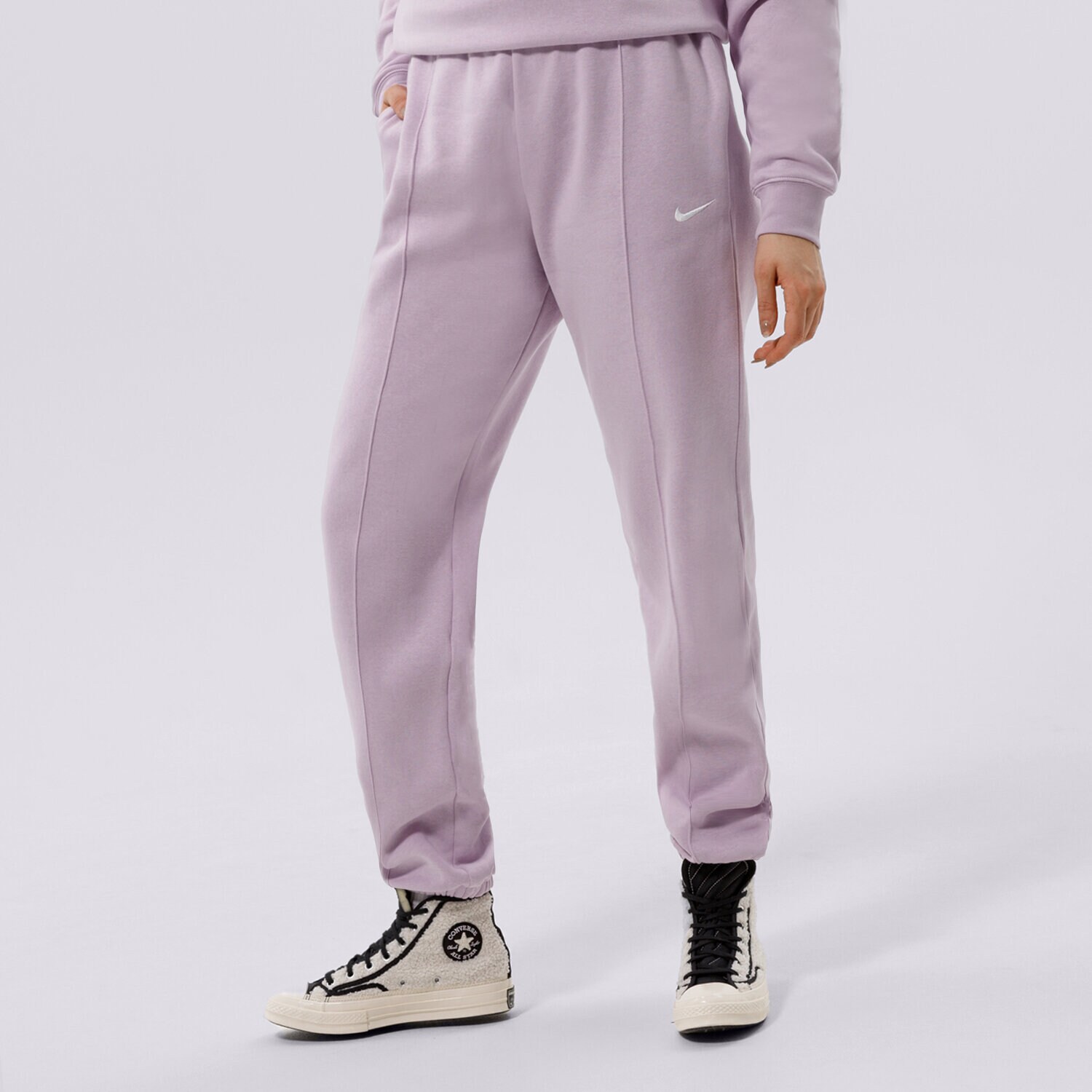 Damen Hosen NIKE HOSE W NSW ESSNTL CLCTN FLC PANT DQ5098-530 Violet