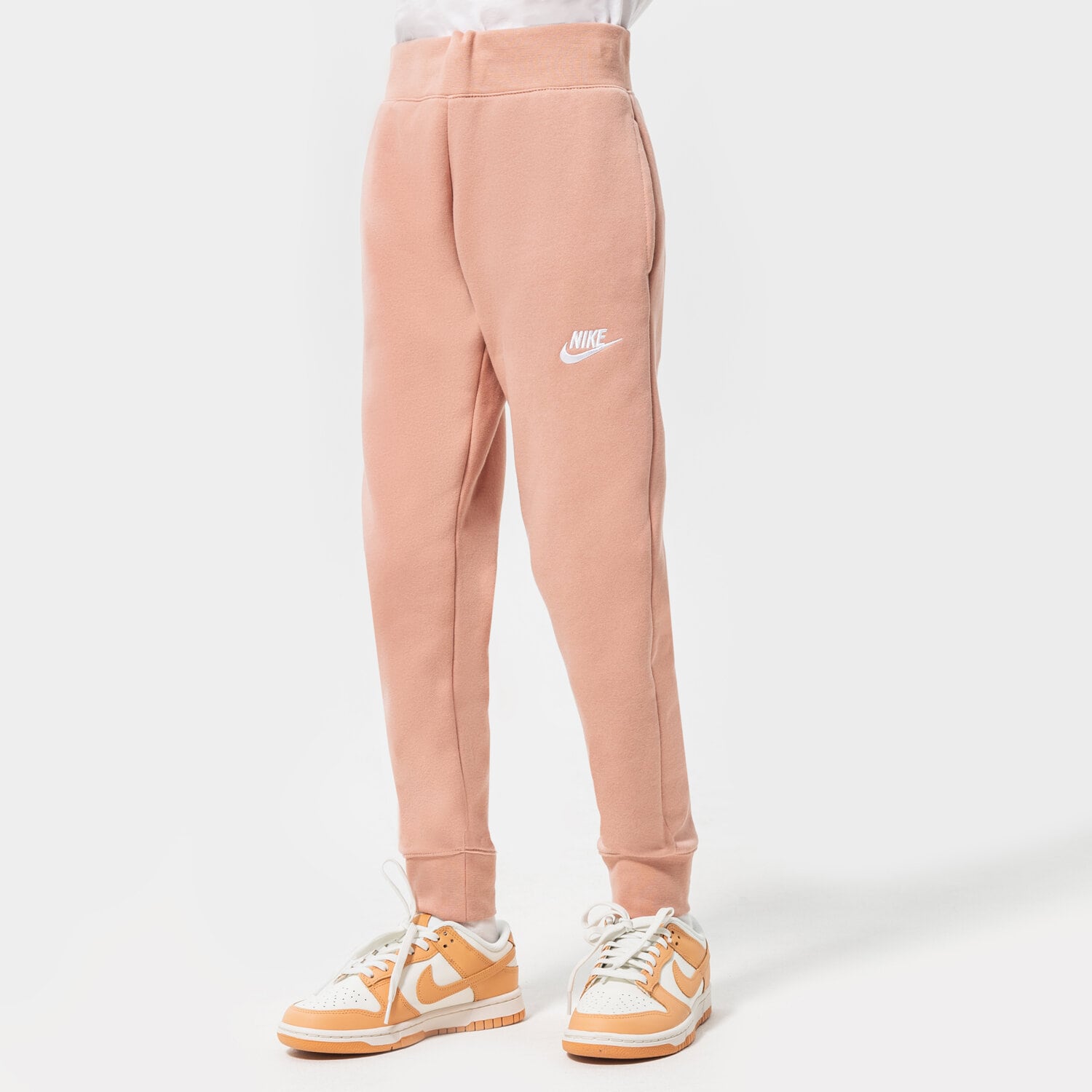 Kinder Hosen NIKE HOSE NIKE SPORTSWEAR CLUB FLEECE GIRL DC7207-609 Rosa