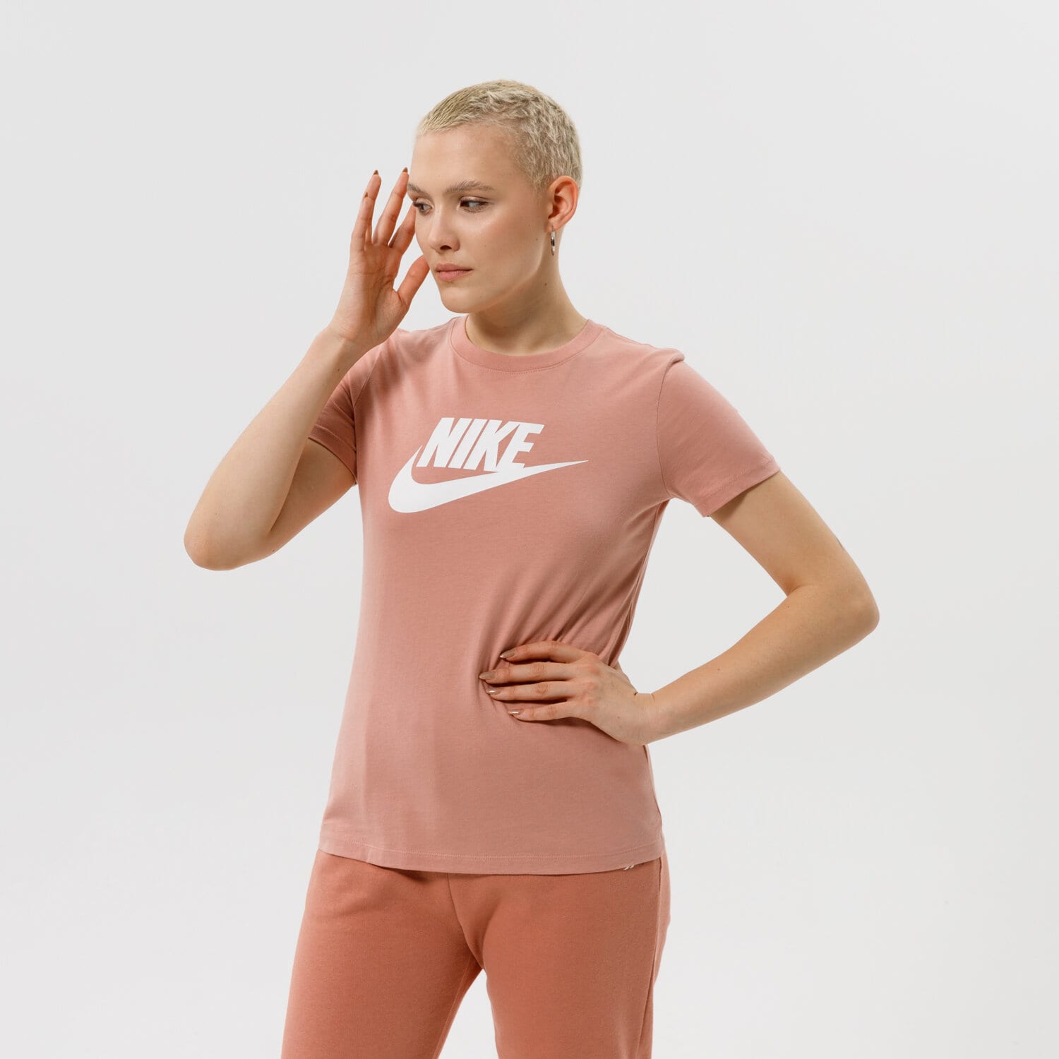 Damen T-Shirt NIKE T-SHIRT SPORTSWEAR ESSENTIAL BV6169-609 Rosa