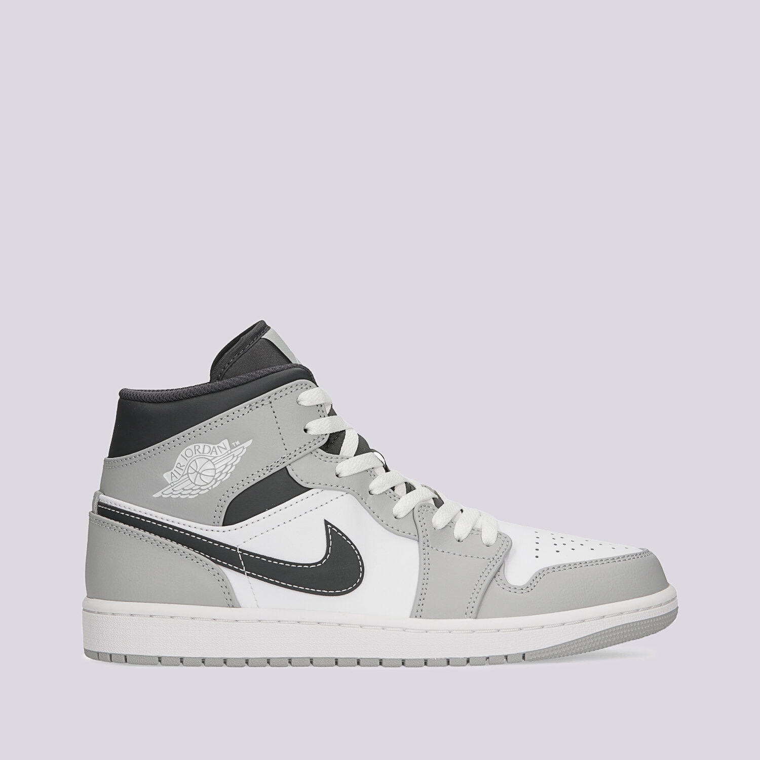 Herren Sneaker AIR JORDAN 1 MID  554724-078 Weiß