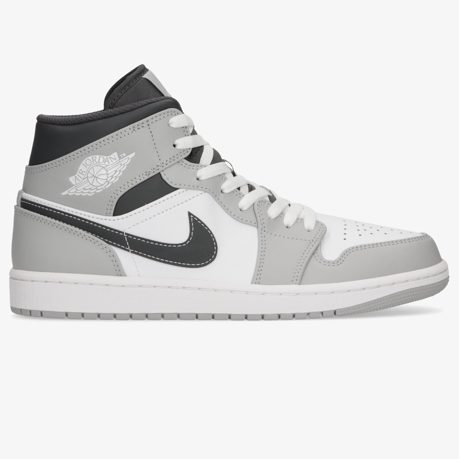 Herren Sneaker AIR JORDAN 1 MID  554724-078 Weiß