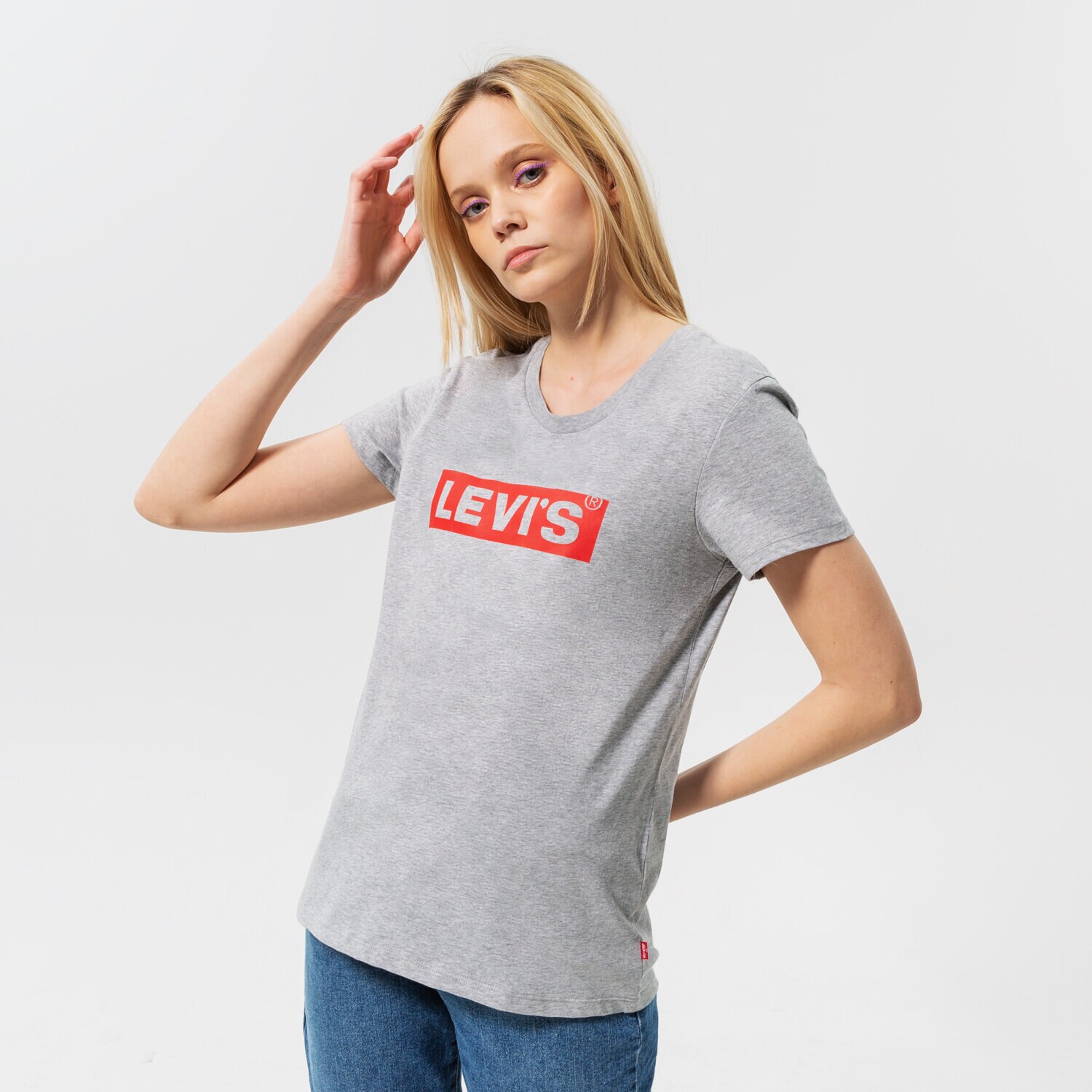 Damen T-Shirt LEVI'S T-SHIRT THE PERFECT TEE 17369-1692 Grau