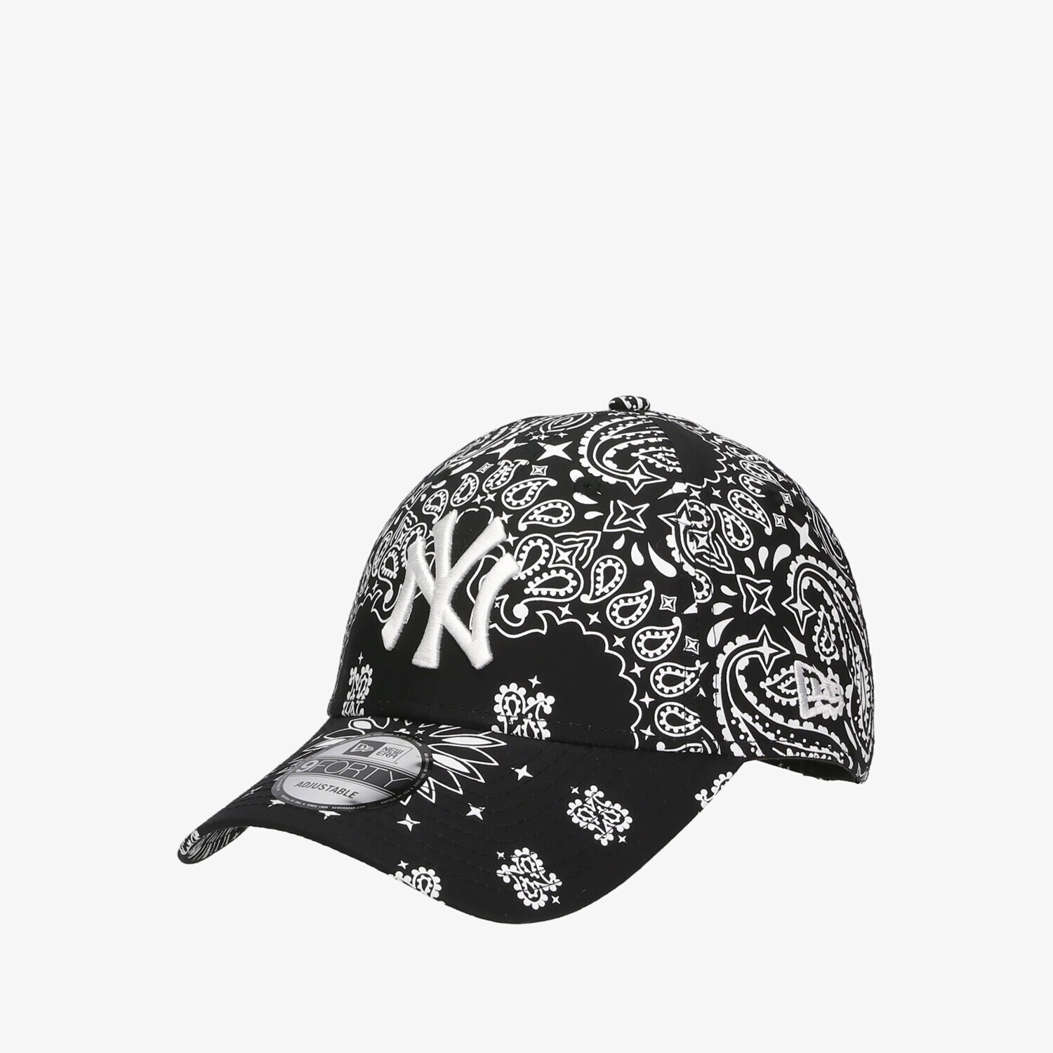 Herren Cap NEW ERA MÜTZE PAISLEY PRINT 940 BLK NEW YORK YANKEES BLKWHI 60222542 Schwarz