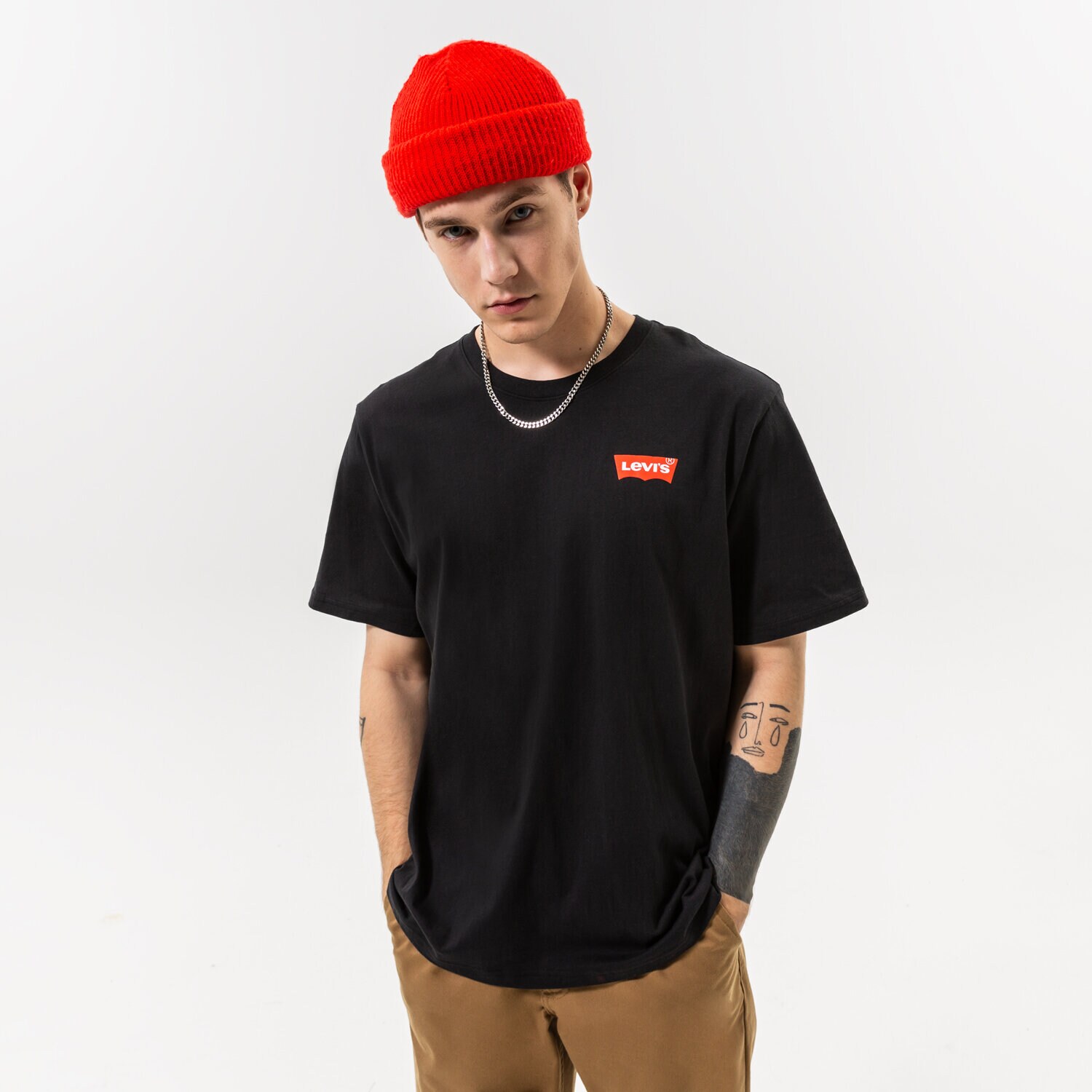 Herren T-Shirt LEVI'S T-SHIRT SS RELAXED FIT TEE 16143-0572 Schwarz