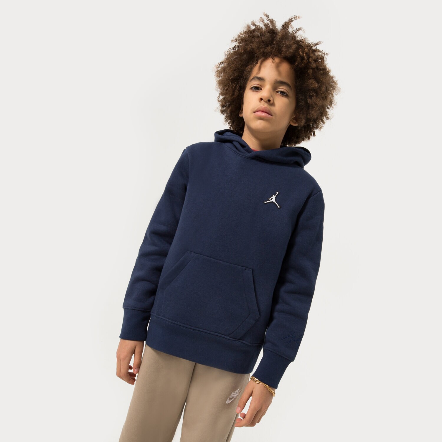 Kinder JORDAN HOODIE ESSENTIALS PO BOY 95A715-U90 Dunkelblau