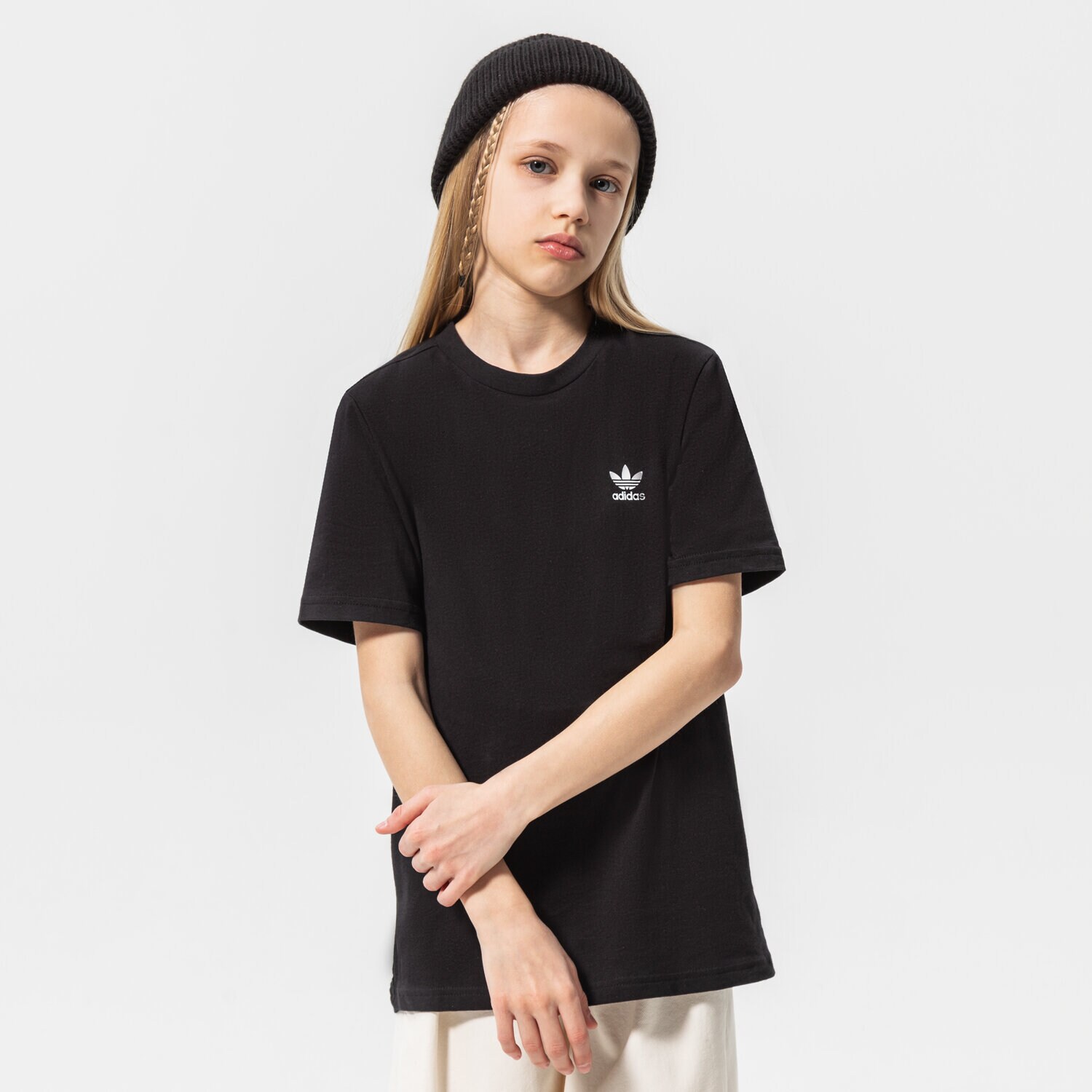 Kinder T-Shirt ADIDAS T-SHIRT GIRL H32409 Schwarz