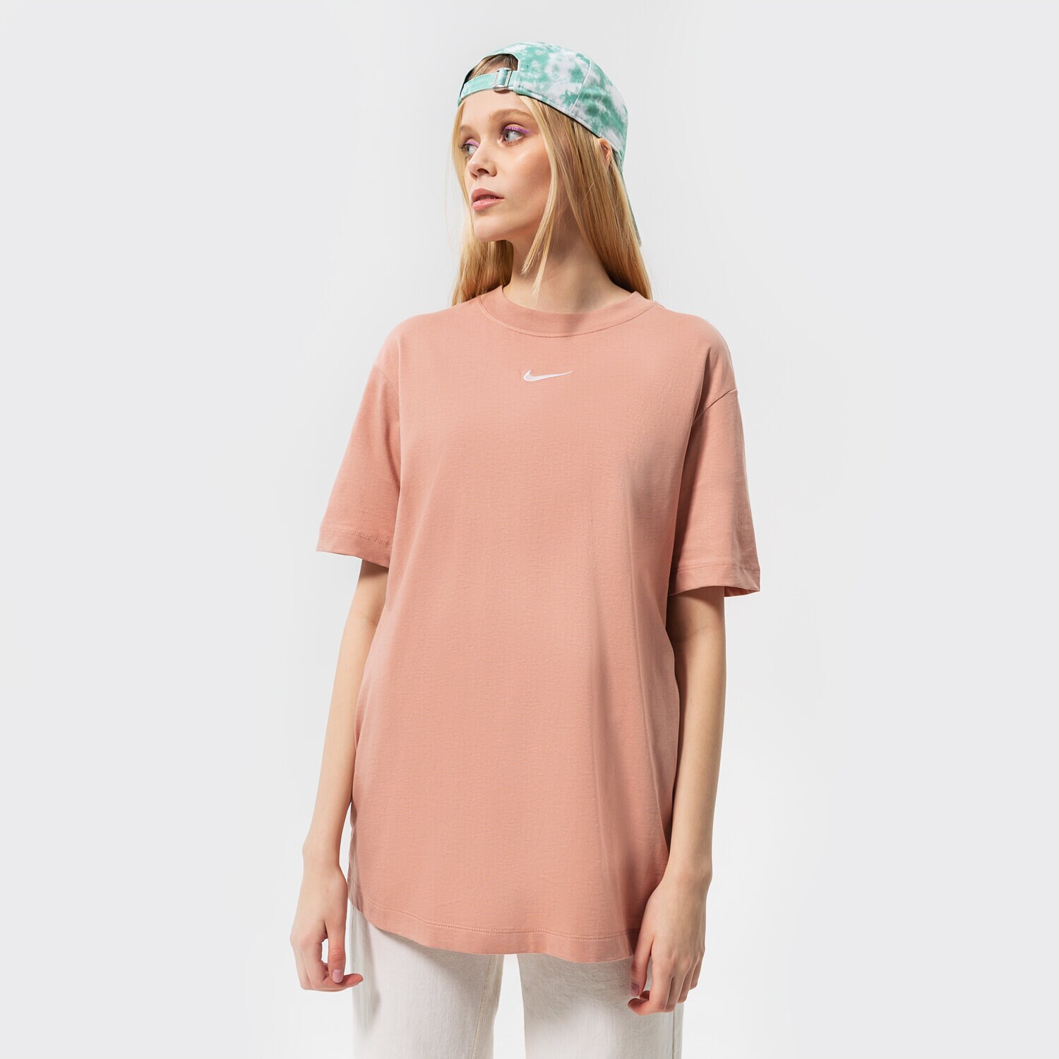 Damen T-Shirt NIKE T-SHIRT SPORTSWEAR ESSENTIAL OVERSIZED DQ5379-609 Rosa