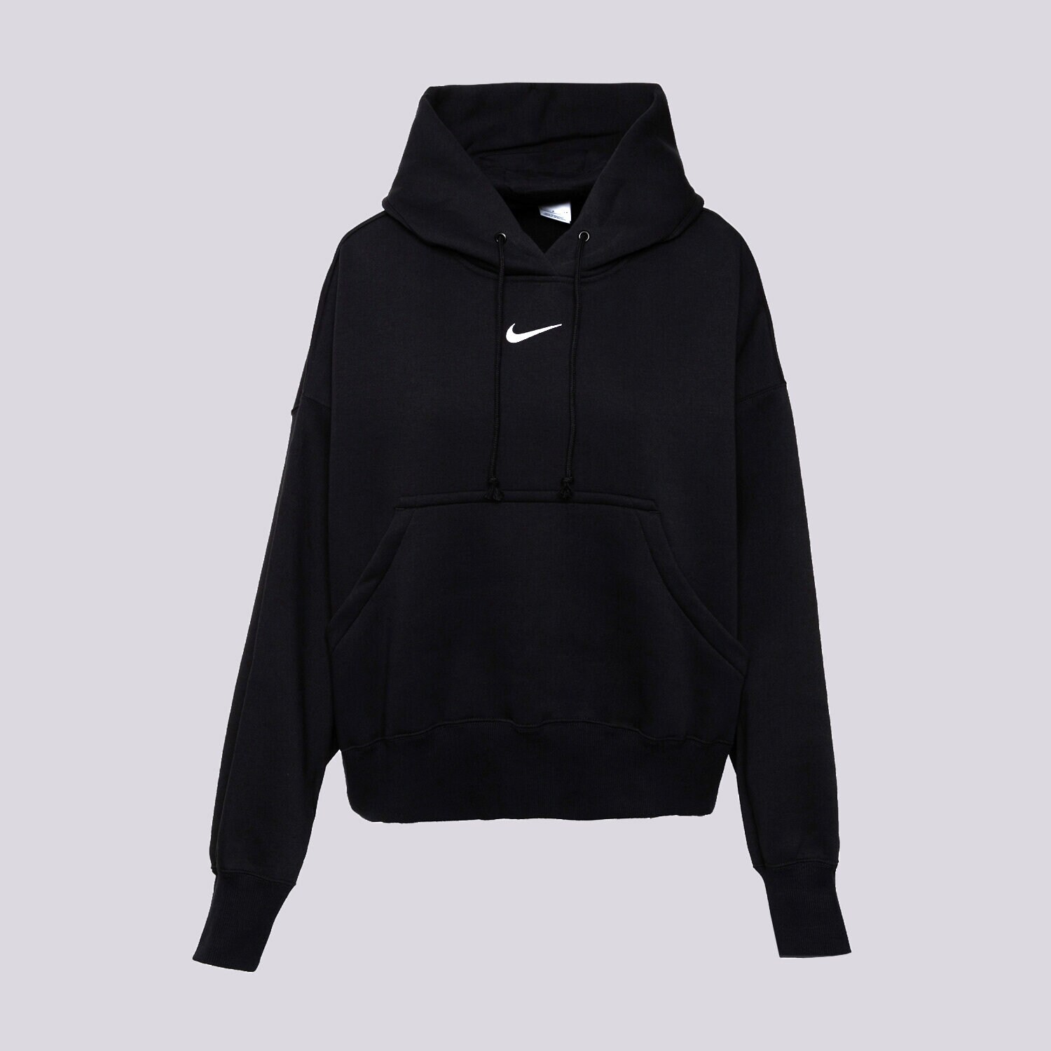 NIKE SWEATSHIRT W NSW PHNX FLC OOS PO HOODIE Schwarz DQ5858-010