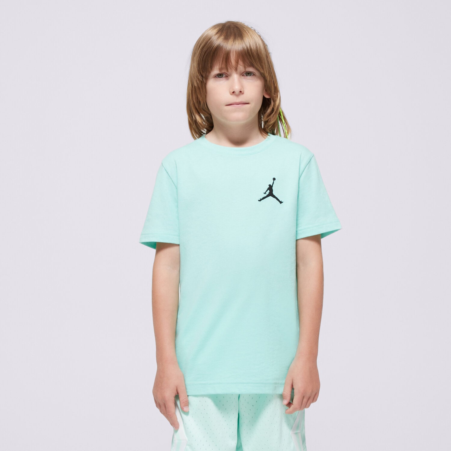 Kinder T-Shirt JORDAN T-SHIRT JDB JUMPMAN AIR EMB BOY 95A873-E8G Türkis