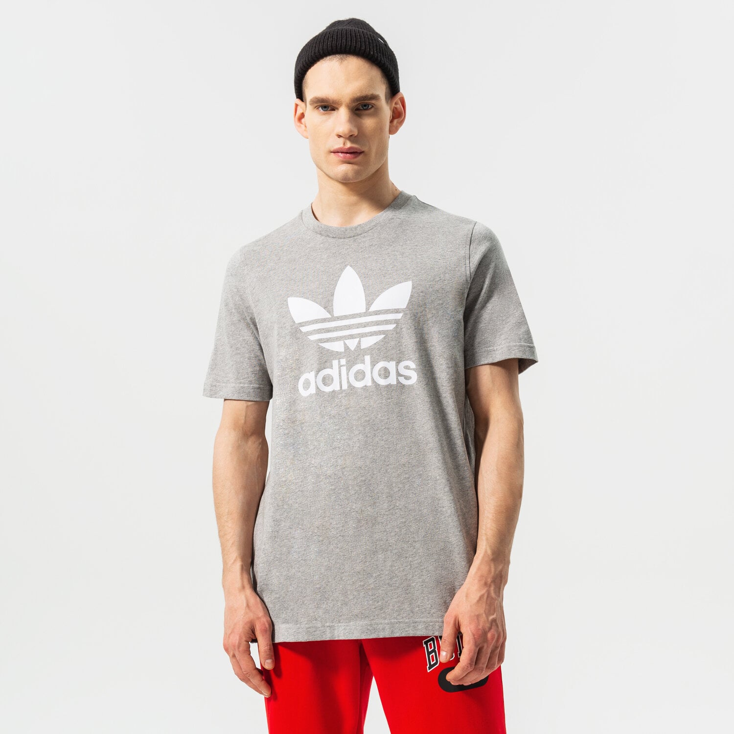 Herren T-Shirt ADIDAS T-SHIRT TREFOIL T-SHIRT H06643 Grau