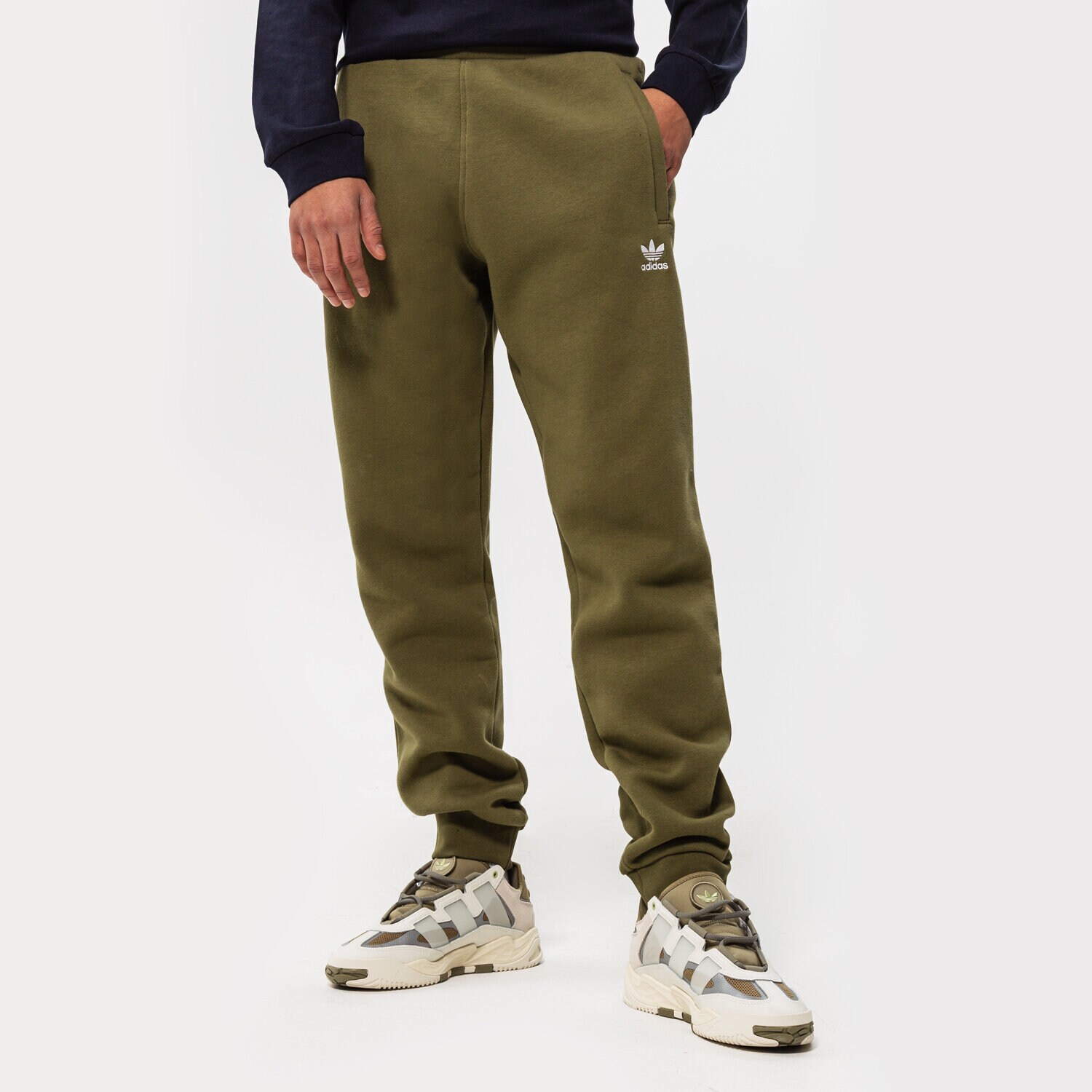 Herren Hosen ADIDAS HOSE ESSENTIALS PANT H65676 Khaki