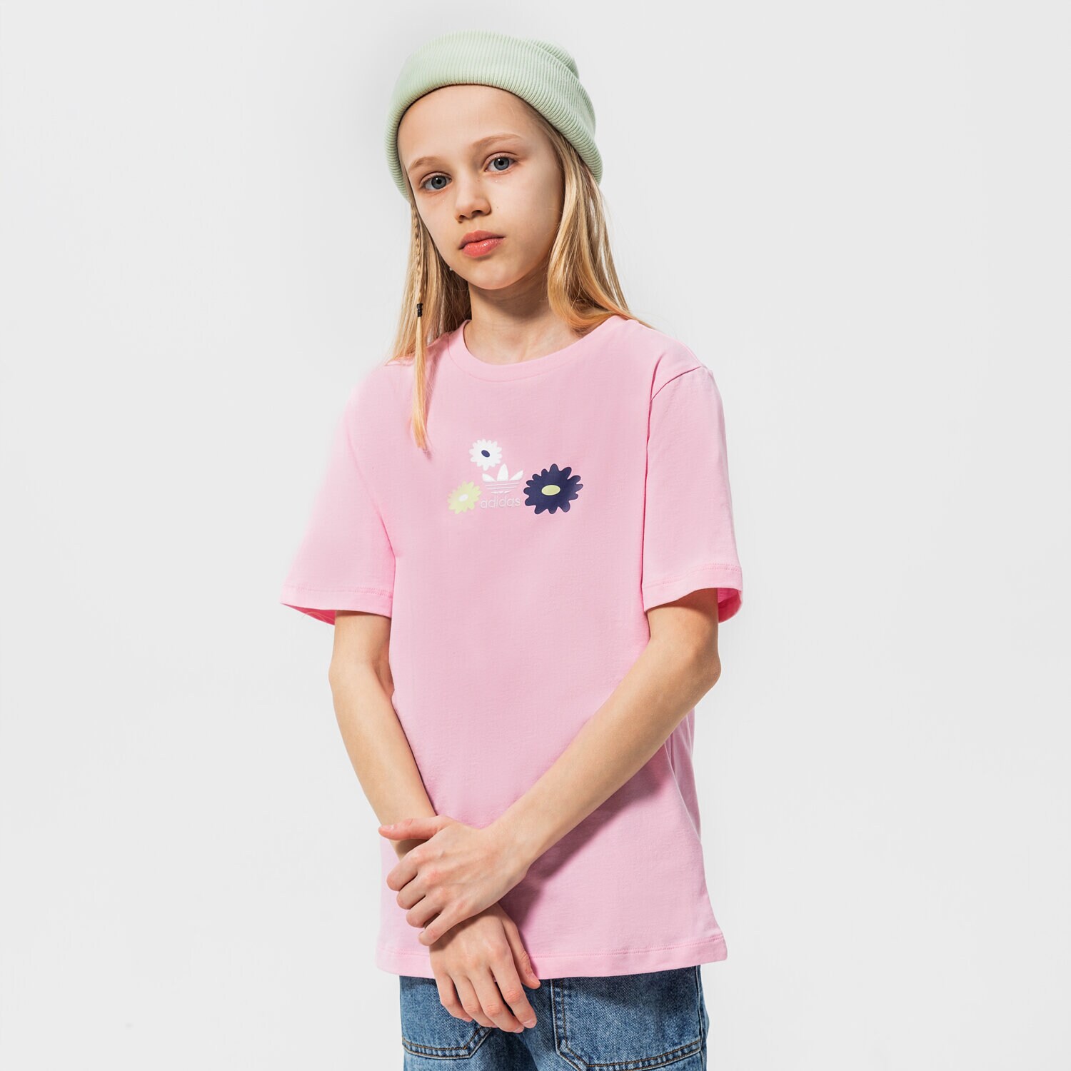 Kinder T-Shirt ADIDAS T-SHIRT TEE GIRL HF7466 Rosa