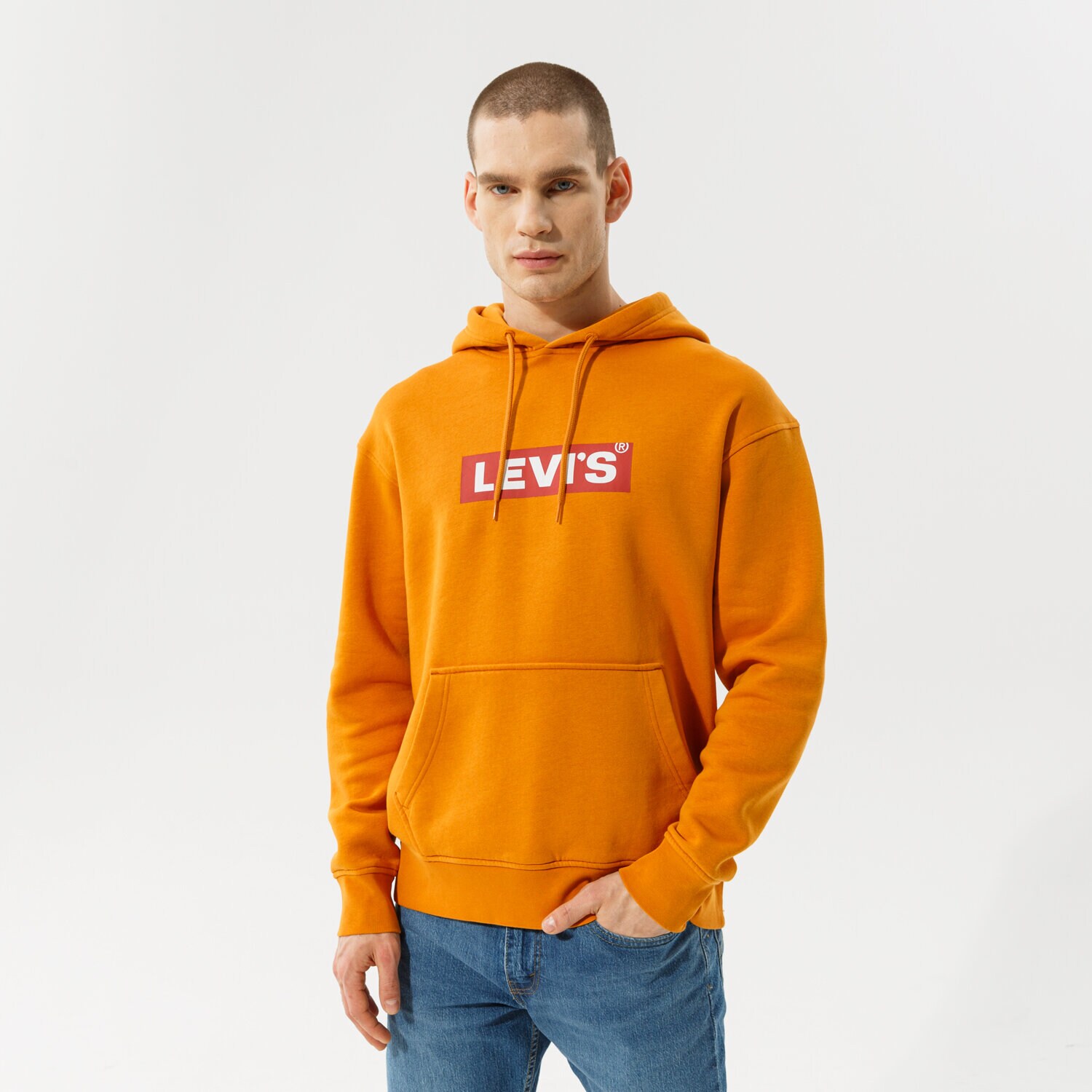 Herren LEVI'S HOODIE T3 RELAXD GRAPHIC HOODIE 38821-0116 Braun