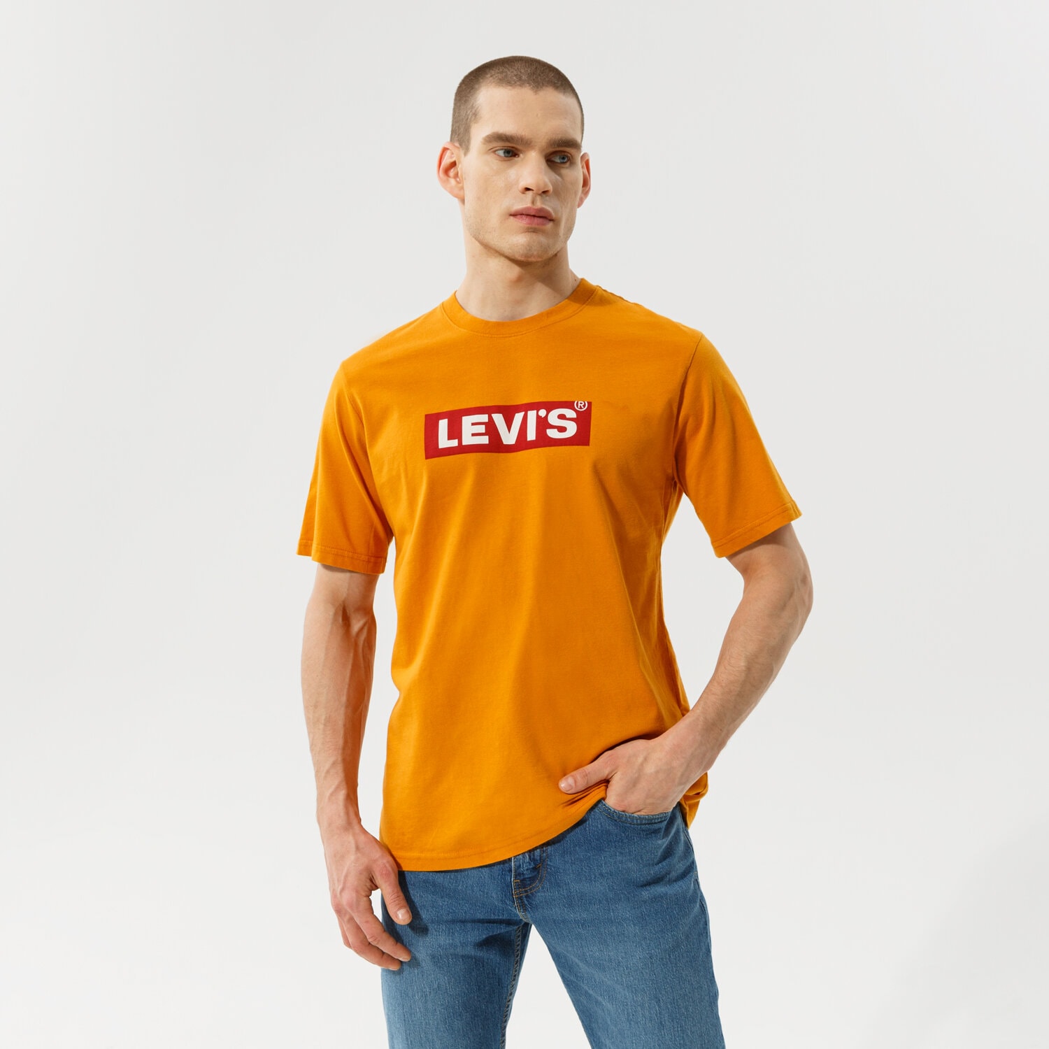 Herren T-Shirt LEVI'S T-SHIRT SS RELAXED FIT TEE 16143-0525 Gelb