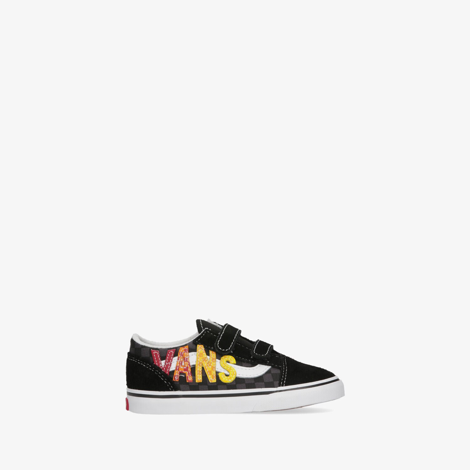 Kinder Skaterschuhe VANS TD OLD SKOOL V VN000D3YABX1 Schwarz