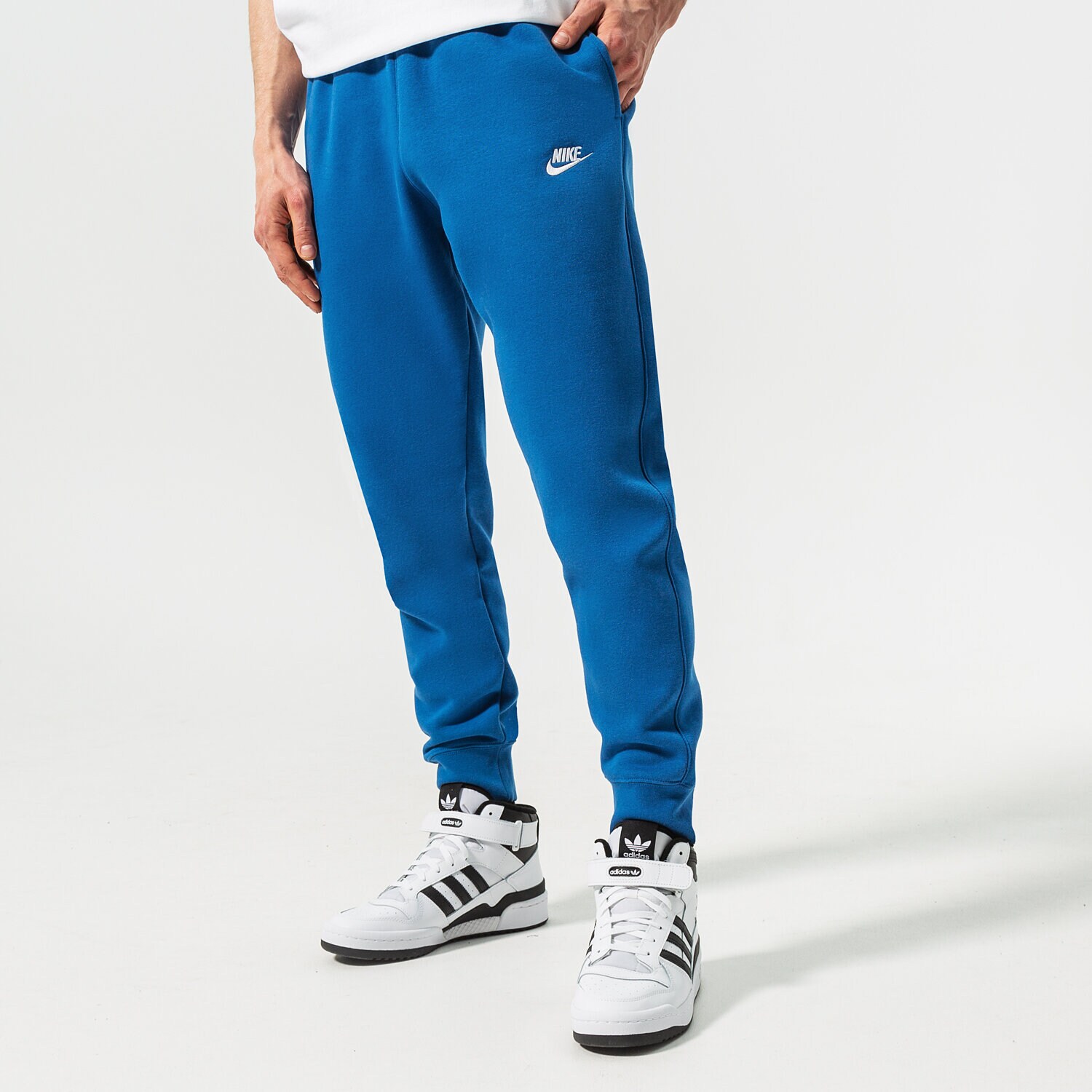 Herren Hosen NIKE HOSE SPORTSWEAR CLUB FLEECE BV2671-407 Blau