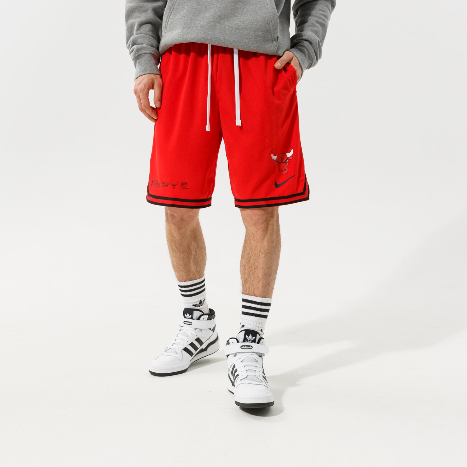 Herren Shorts NIKE SHORTS CHI M NK DF DNA SHORT TEAM NBA DH9169-657 Rot