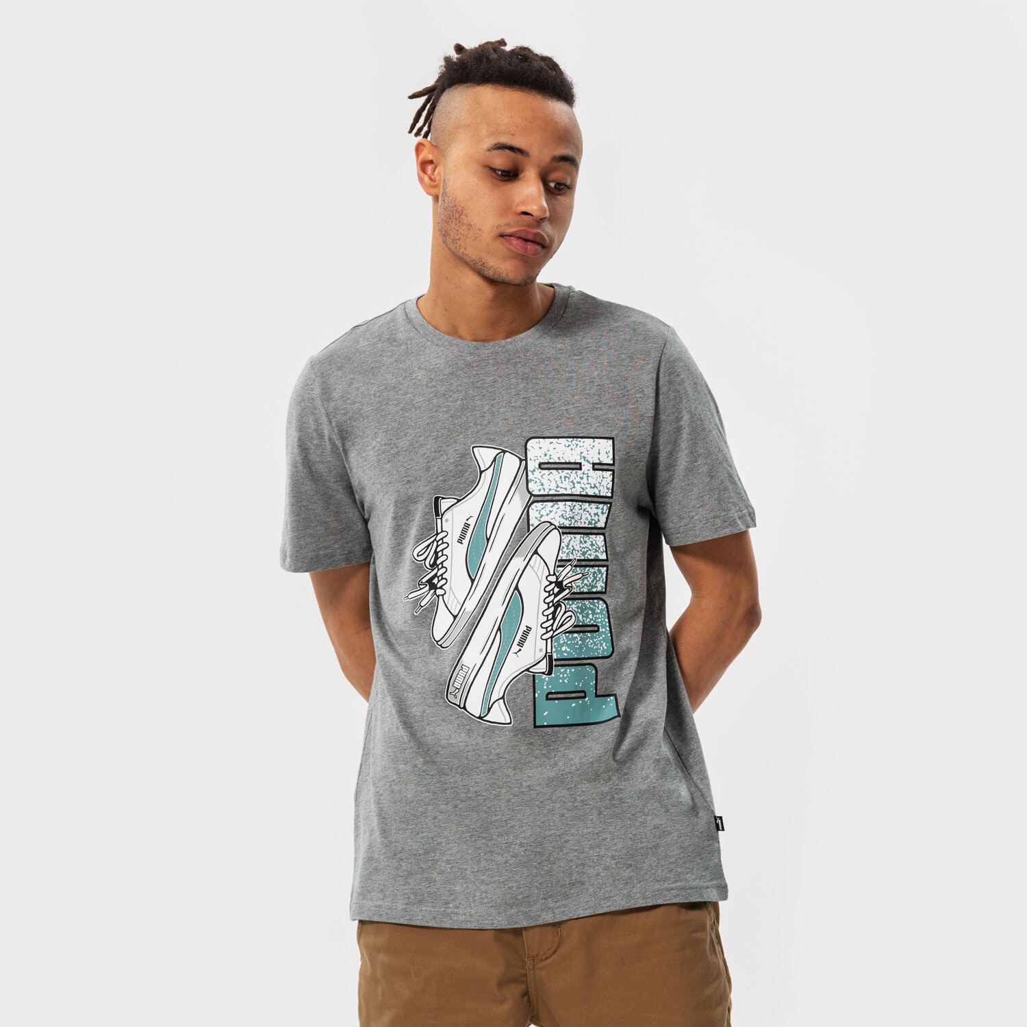 Herren T-Shirt PUMA T-SHIRT SNEAKER GRAPHIC TEE