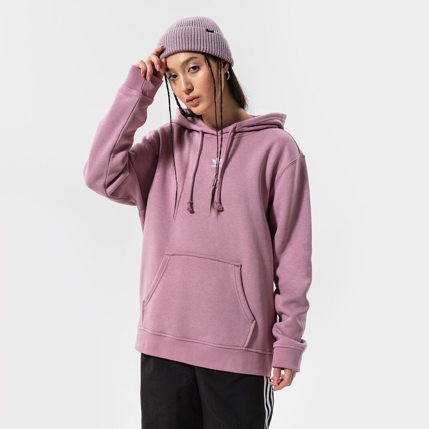 Damen ADIDAS HOODIE HOODIE HG6304 Rosa