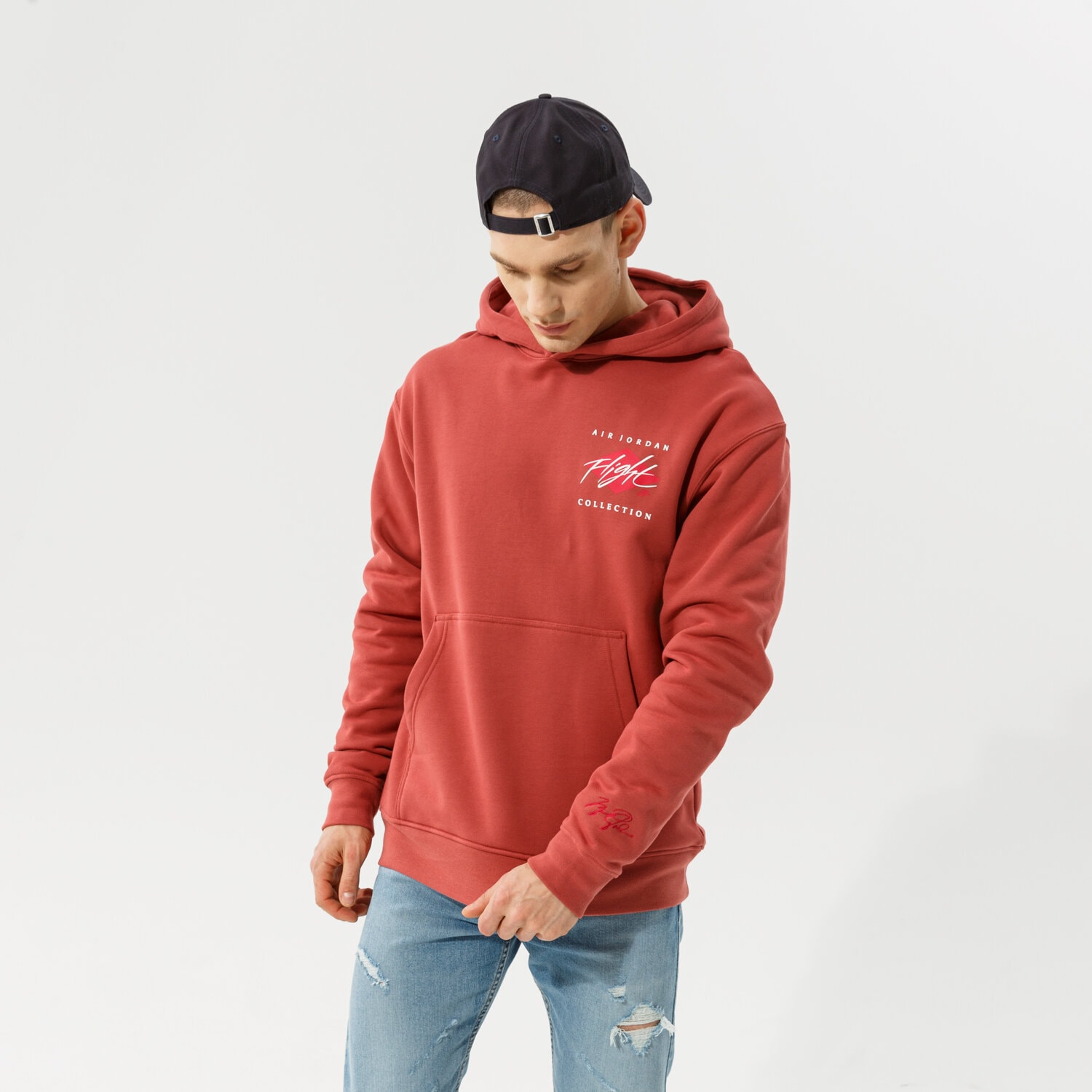Herren JORDAN HOODIE M J ESS FLC GFX PO DH9019-691 Rosa