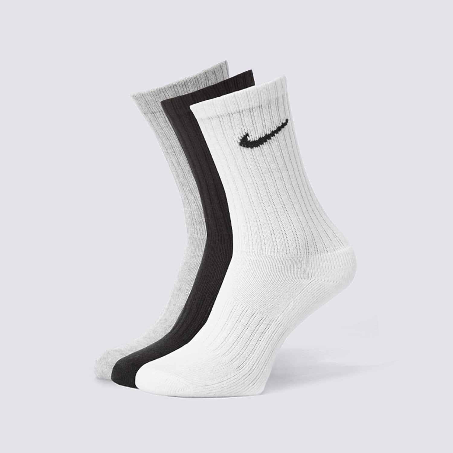 Damen Socken NIKE SOCKEN 3PPK VALUE COTTON CREW SX4508-965 Multicolor