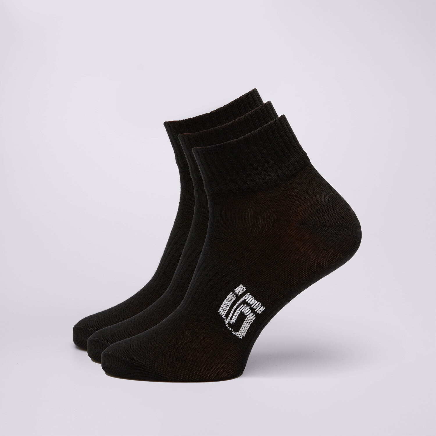 Damen Socken SIZEER SOCKEN  KURZ 3PPK BLACK SISK3901 Schwarz