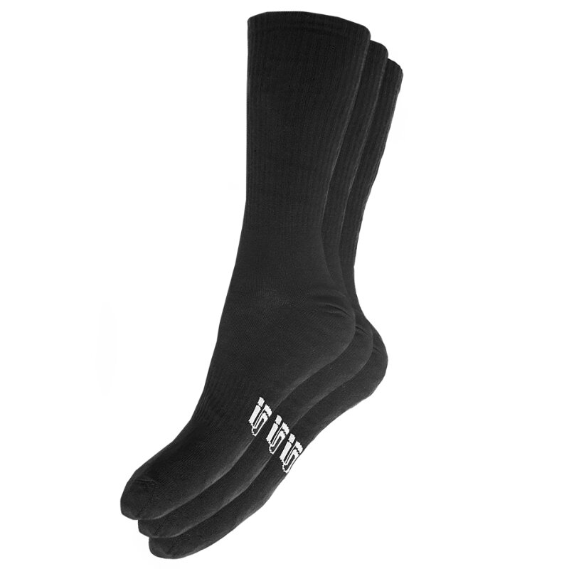 Damen Socken SIZEER SOCKEN  LANG 3PPK BLACK SISK2901 Schwarz