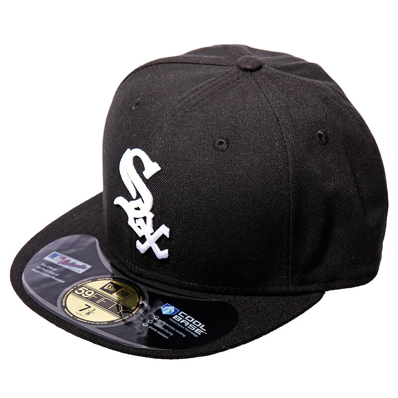 Kinder Cap NEW ERA BASECAP MLB AUTHENTIC CHICAGO WHITE SO 10010247 Schwarz