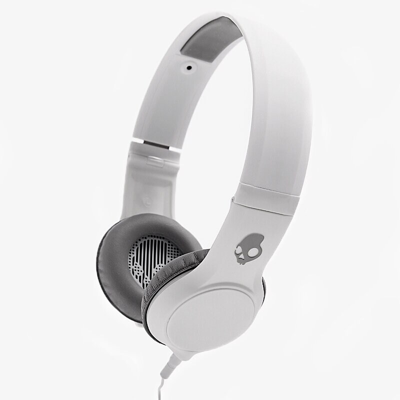 SKULLCANDY KOPFHÖRER CASSETTE  ATHLETIC WHITE W/MIC S5CSDY221 Weiß