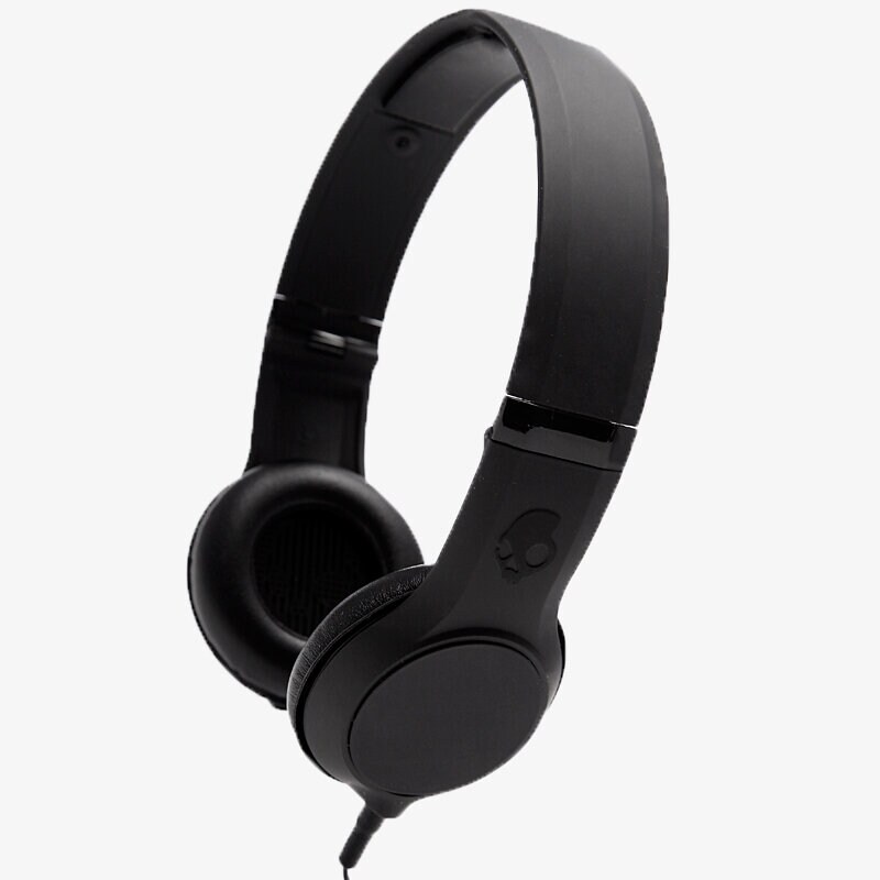 SKULLCANDY KOPFHÖRER CASSETTE  BLACK/BLACK W/MIC S5CSDY161 Schwarz