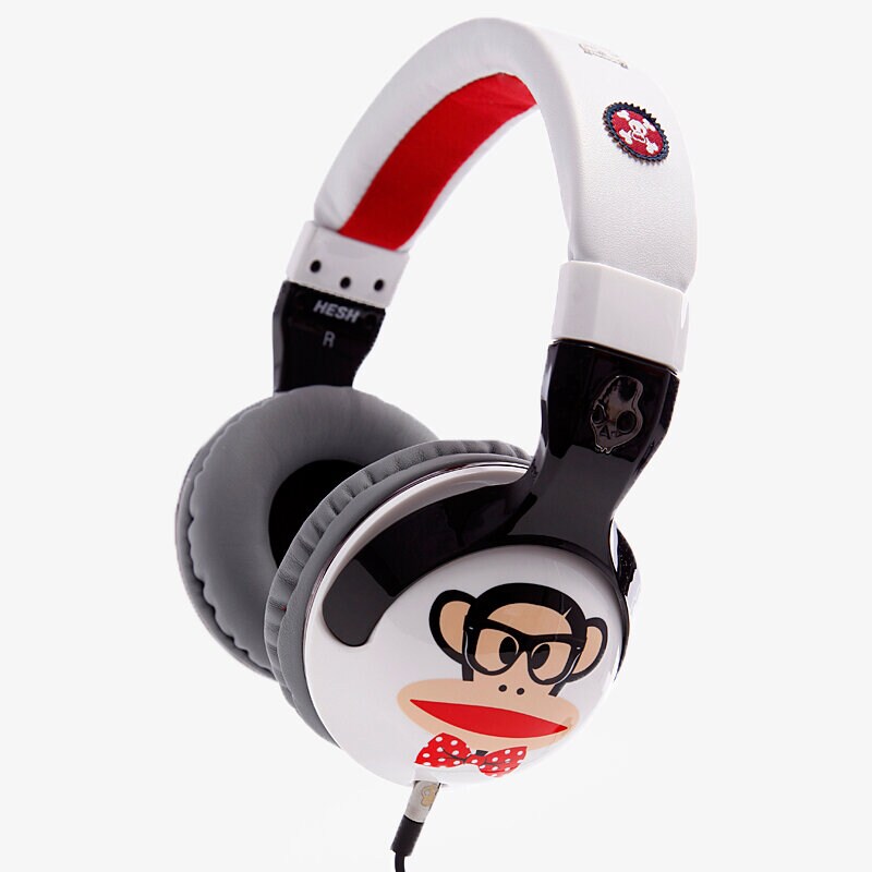 SKULLCANDY KOPFHÖRER HESH 2.0  PAUL FRANK SCHOLASTIC JULIOUS S6HSDZ247 Weiß