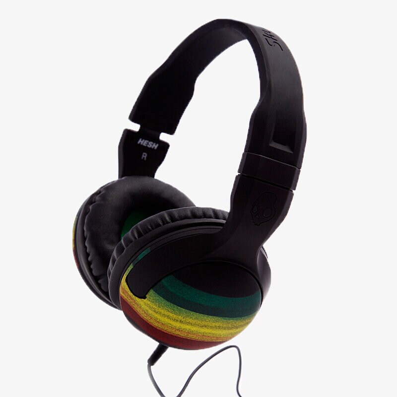 SKULLCANDY KOPFHÖRER HESH 2.0  RASTA S6HSDZ058 Schwarz