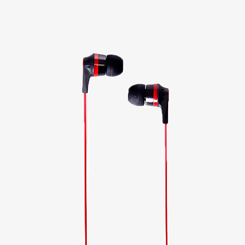 SKULLCANDY KOPFHÖRER INKD 2.0  BLACK/RED W/ MIC S2IKDY010 Schwarz