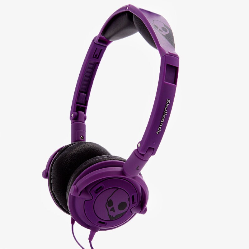 SKULLCANDY KOPFHÖRER LOWRIDER  ATHLETIC PURPLE W/MIC S5LWFY210 Violet