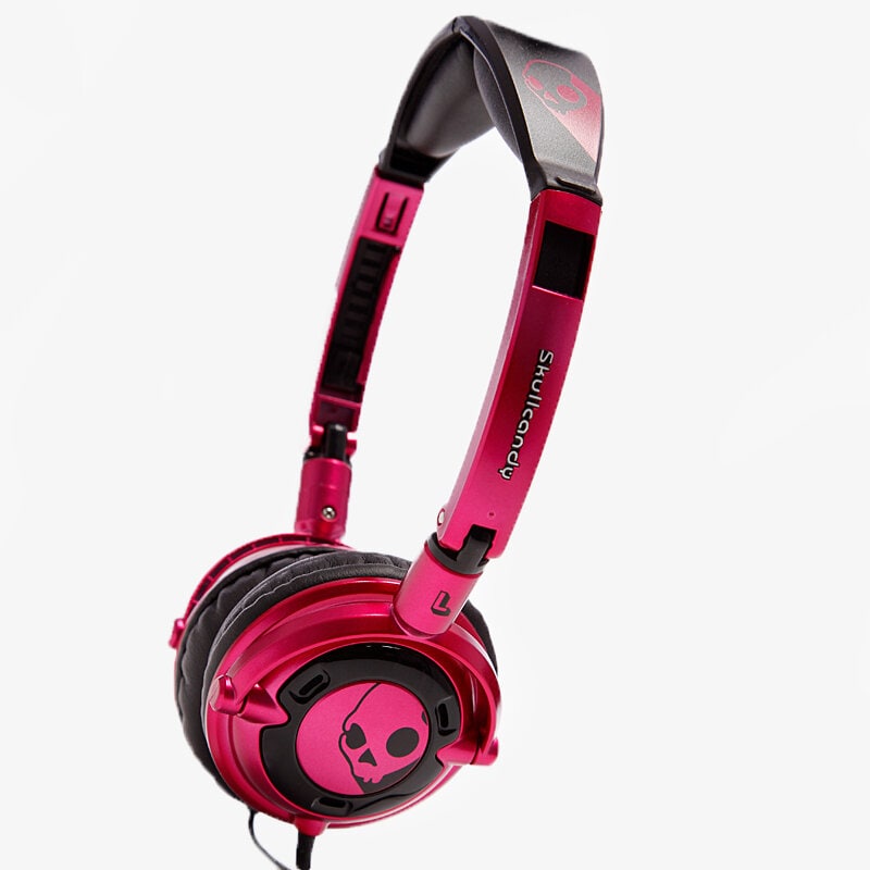 SKULLCANDY KOPFHÖRER LOWRIDER  PINK/BLACK W/MIC S5LWFY274 Rosa