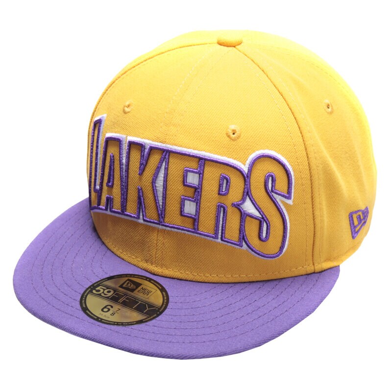 Kinder Cap NEW ERA BASECAP EDGE UP P6 LOS ANGELES LAKERS 10771257 Gelb